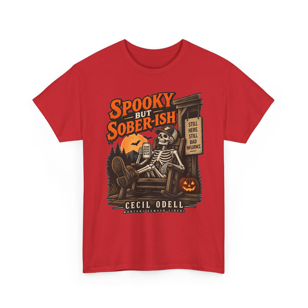 Spooky but Sober-ish Halloween Tee | Cecil Odell