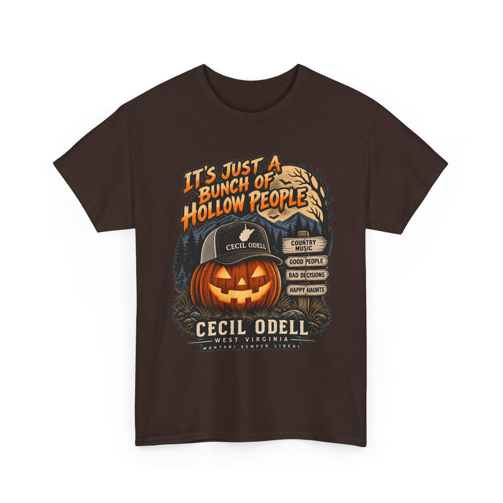 It's Just a Bunch of Hollow People Halloween Tee | Cecil Odell