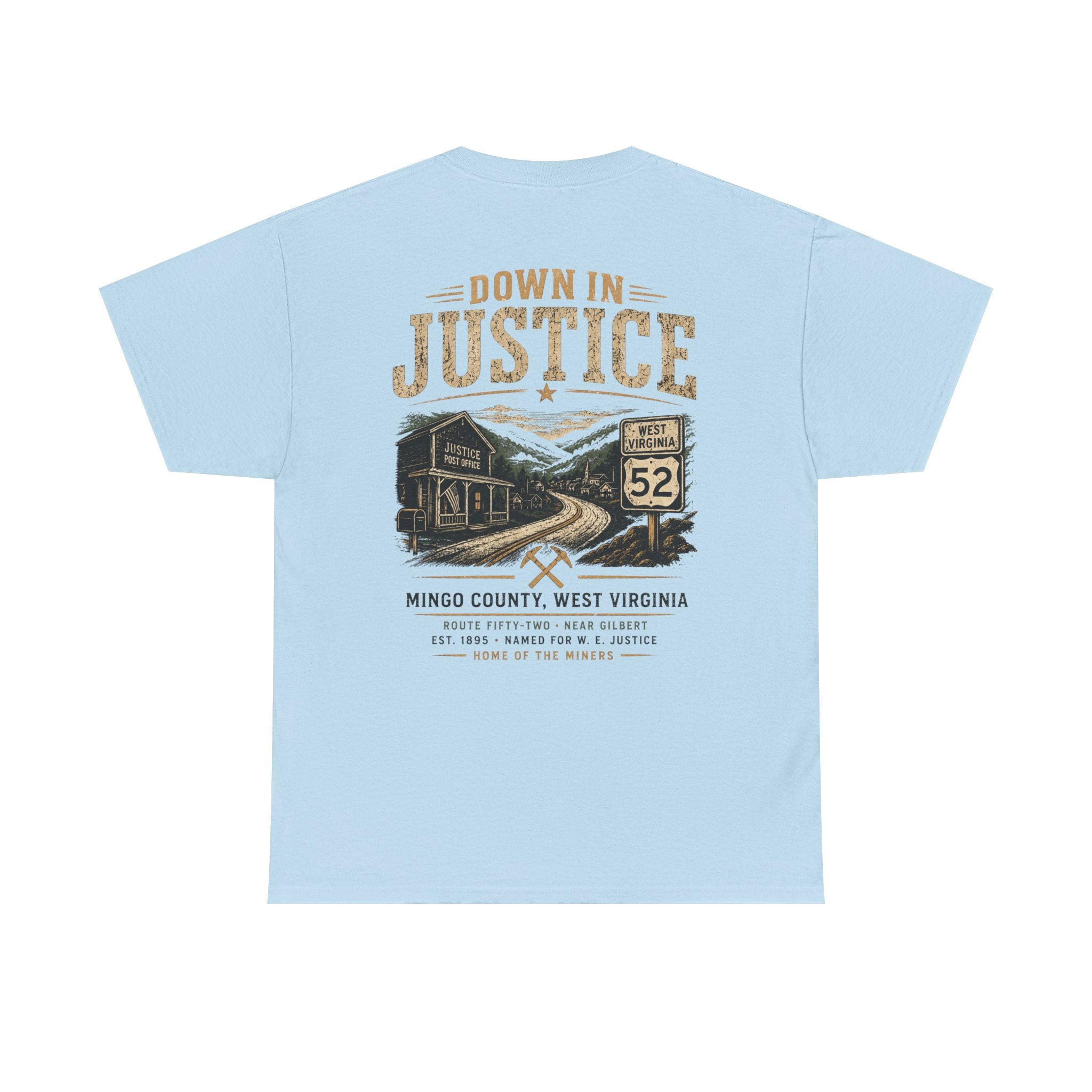 T-Shirt — "Down in Justice"