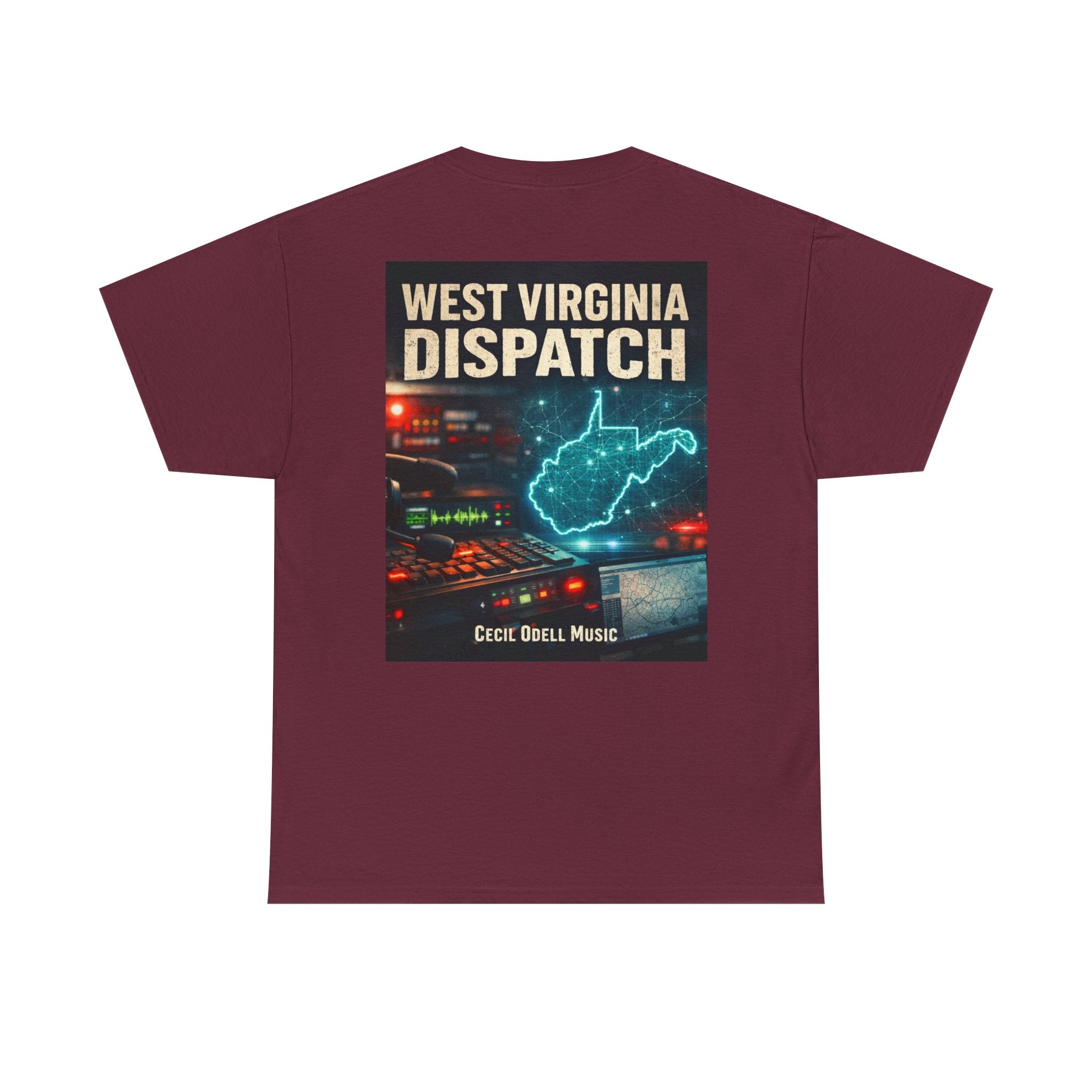 T-Shirt: West Virginia Dispatch Music Tee
