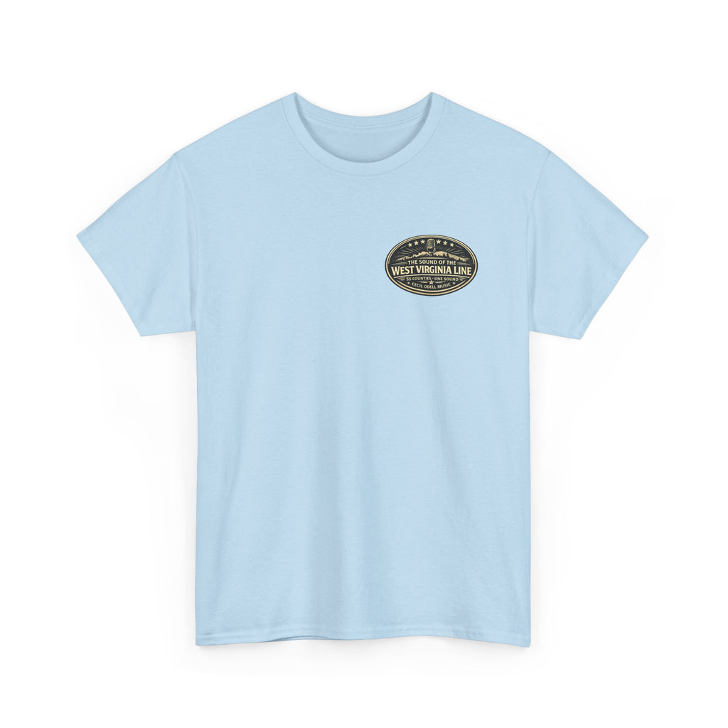 Wayne VFD Line Graphic Tee: Retro Firefighter Poster Shirt