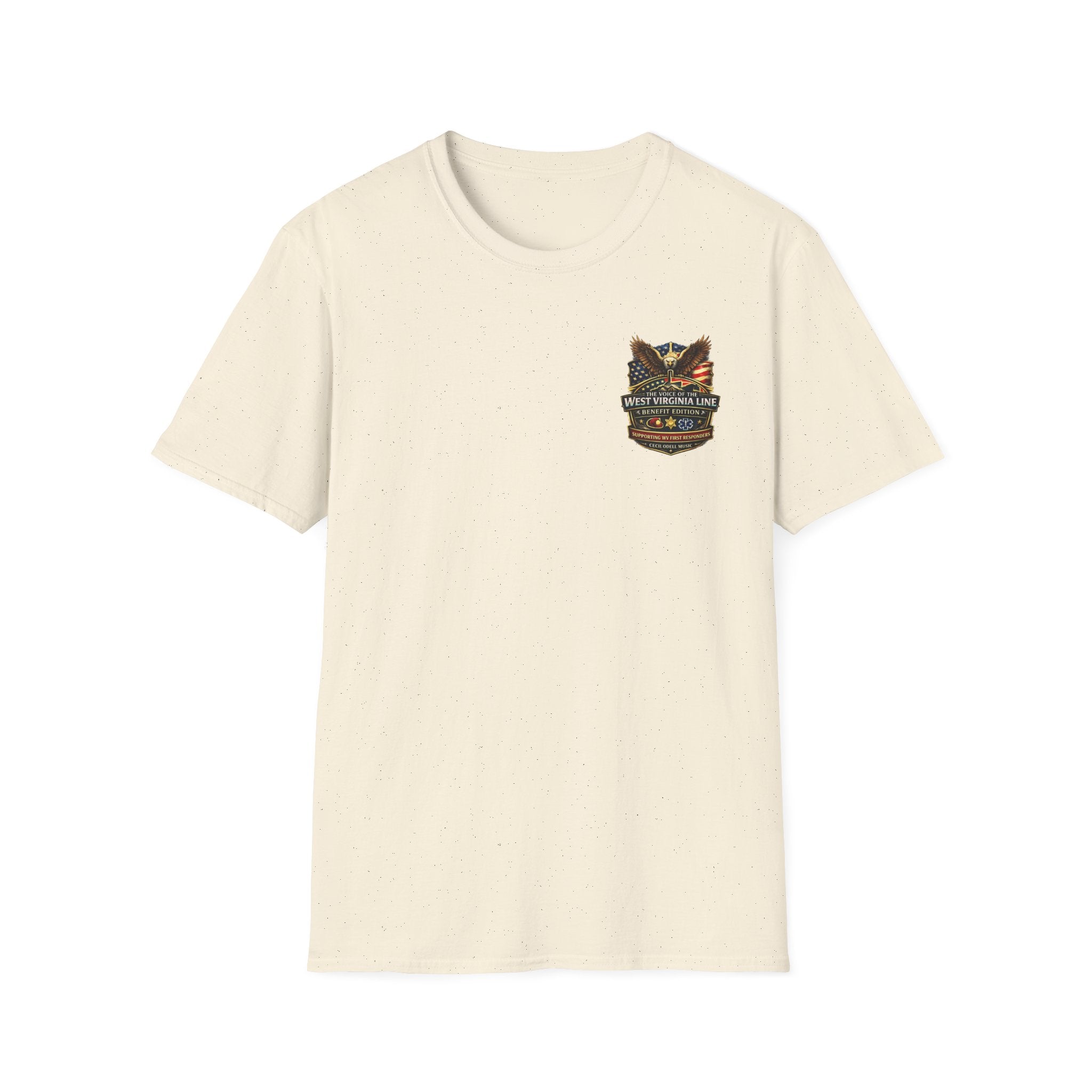 Fire Department T-Shirt: Tunnelton VFD Line Photo Tee