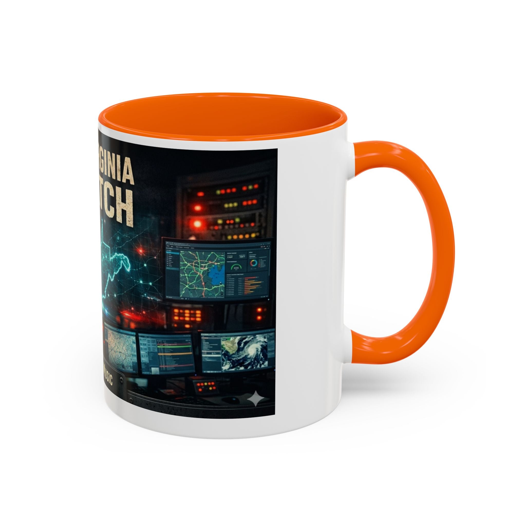 West Virginia Dispatch Accent Coffee Mug: Emergency Dispatch Radio Operator Gift (11/15oz)