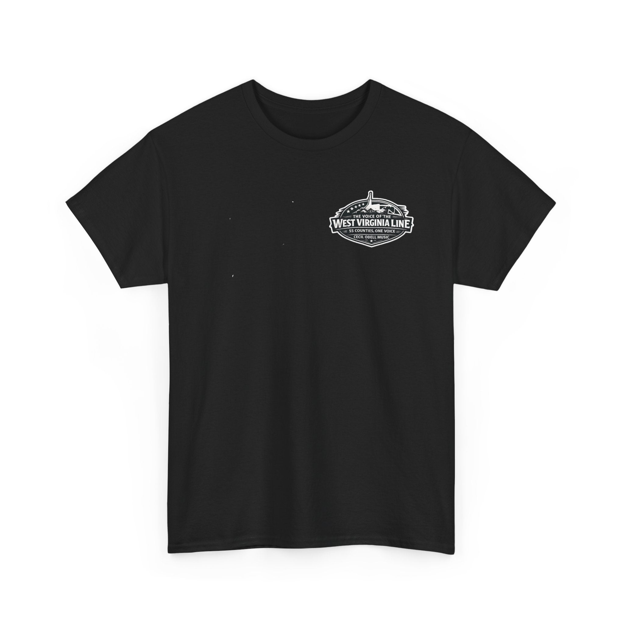 West Virginia Line Tee: 'The Voice of the West Virginia Line' Graphic T-Shirt