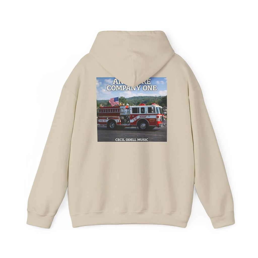 West Virginia Line Firetruck Hoodie: "The Sound of the West Virginia Line" Tribute Sweatshirt