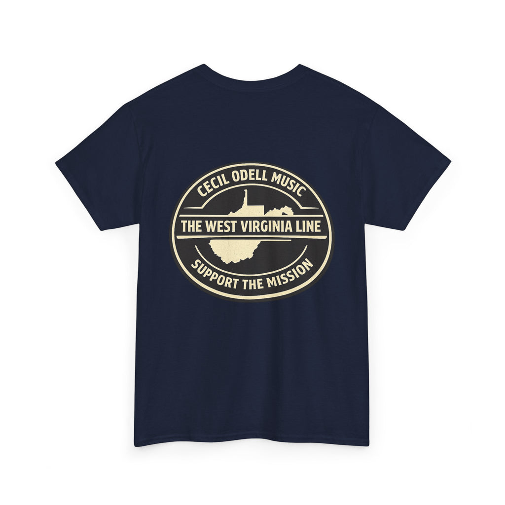 Cecil Odell Music Support the Mission T-Shirt