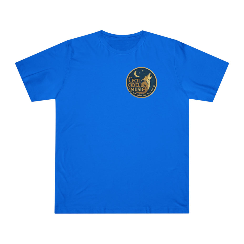 Mountain Made T-Shirt: 'Cecil Odell Music' Scenic Back Print
