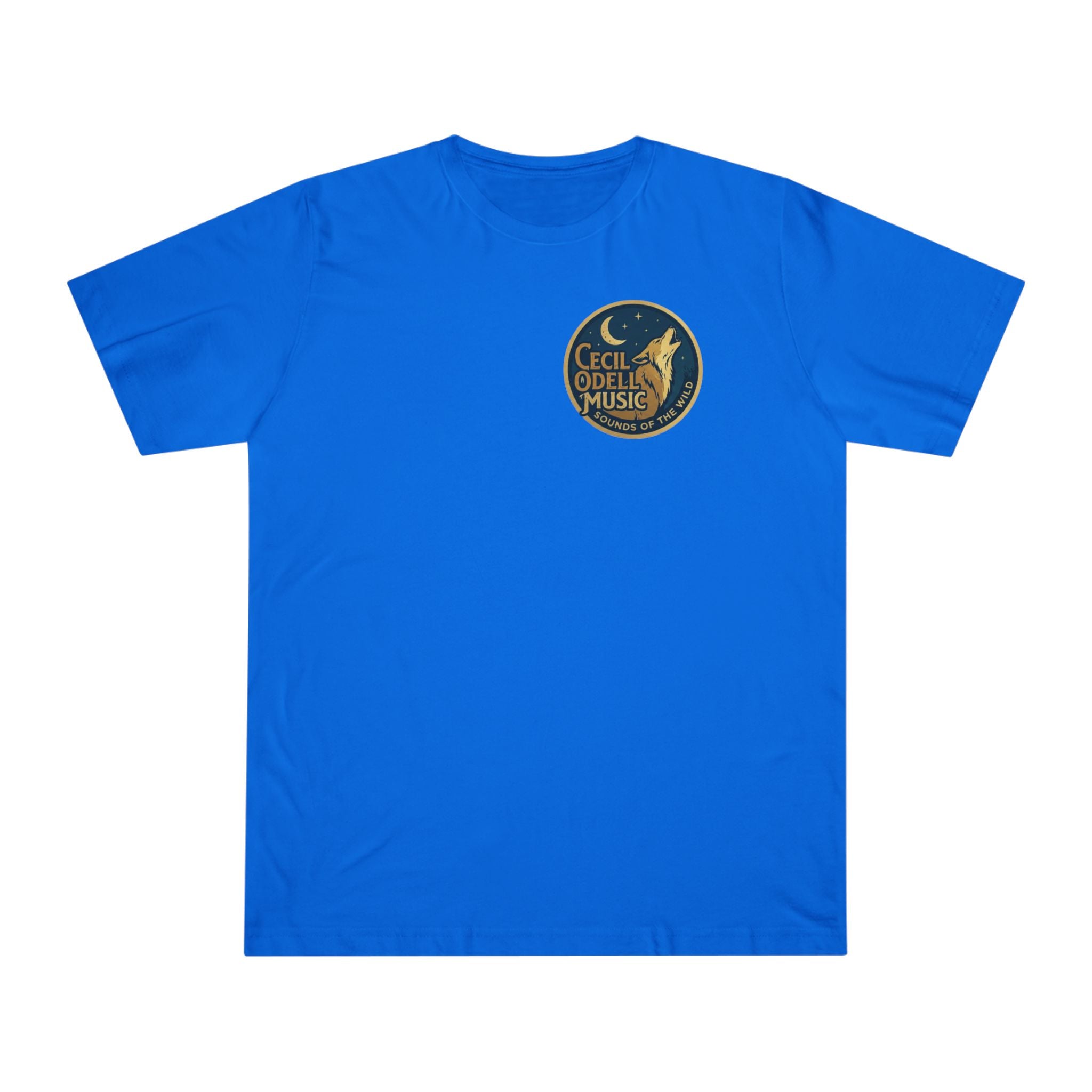 Mountain Made T-Shirt: 'Cecil Odell Music' Scenic Back Print