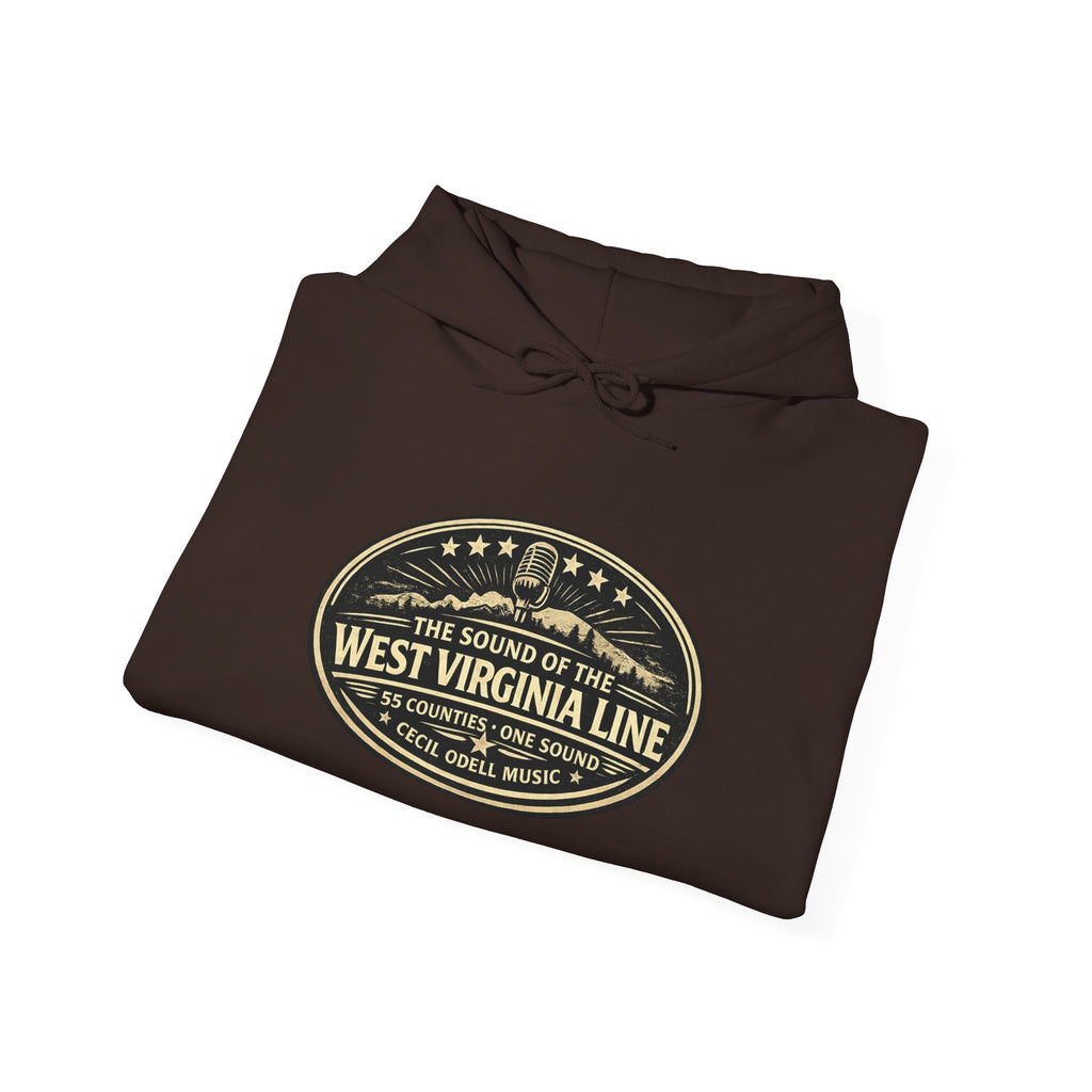 West Virginia Line Firetruck Hoodie: "The Sound of the West Virginia Line" Tribute Sweatshirt