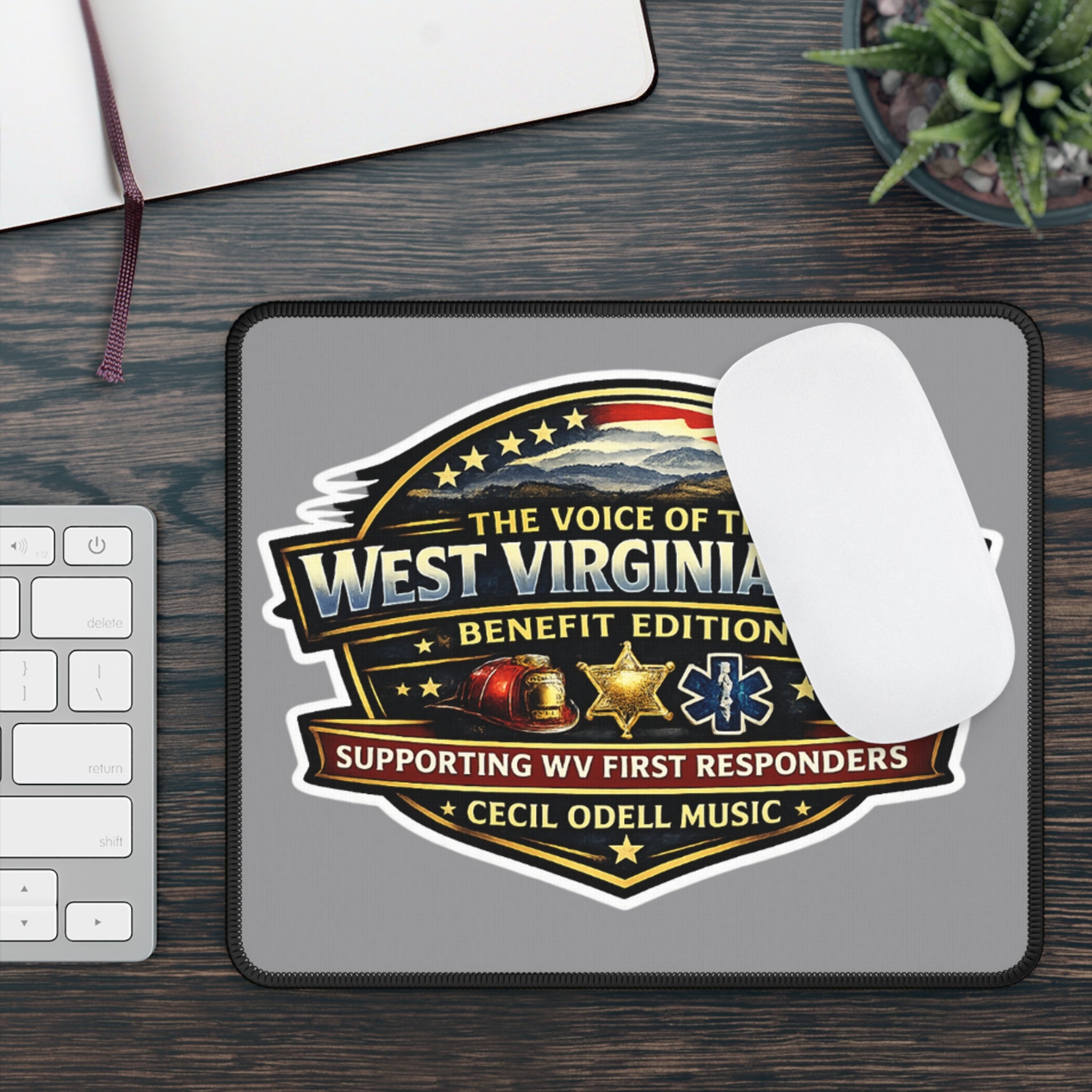The Voice of the West Virginia Line Benefit Edition - Gaming Mouse Pad