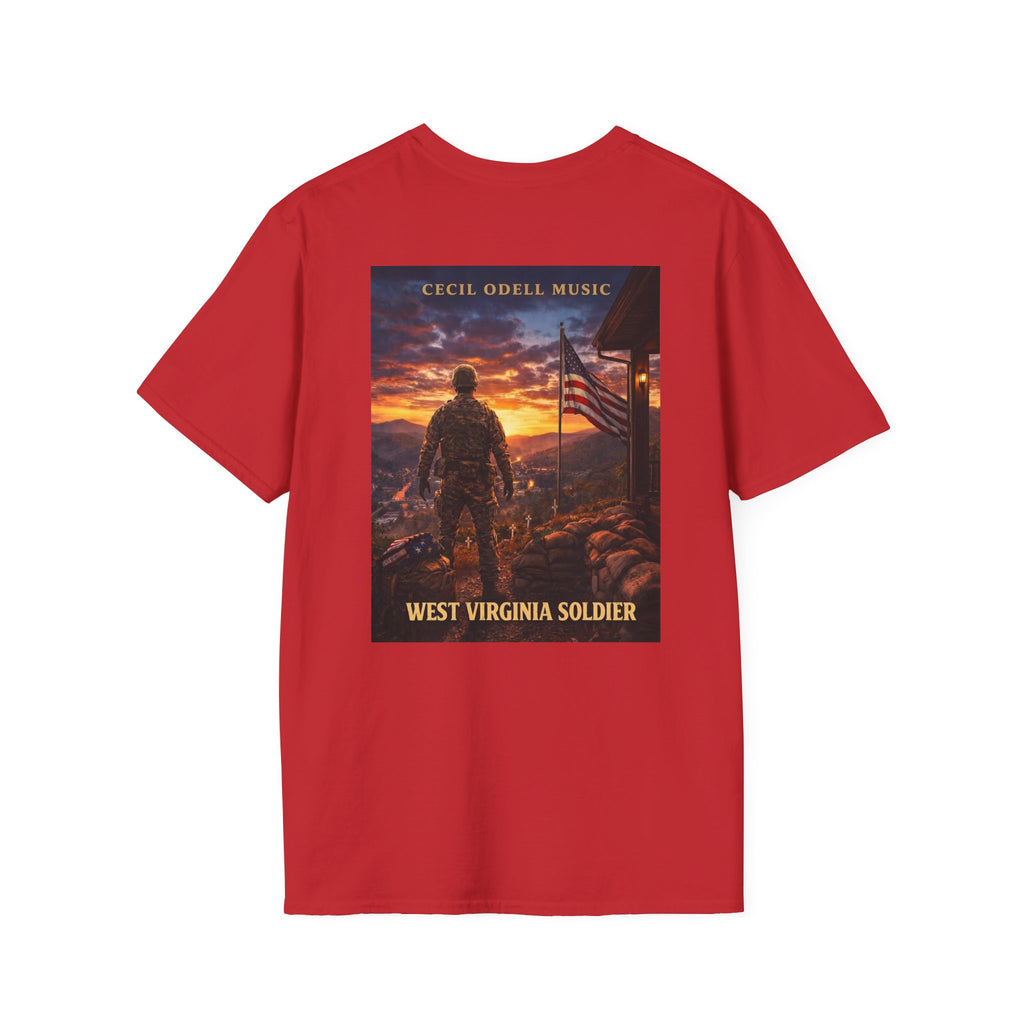 West Virginia Soldier T-Shirt: Patriotic Veteran Tribute Tee