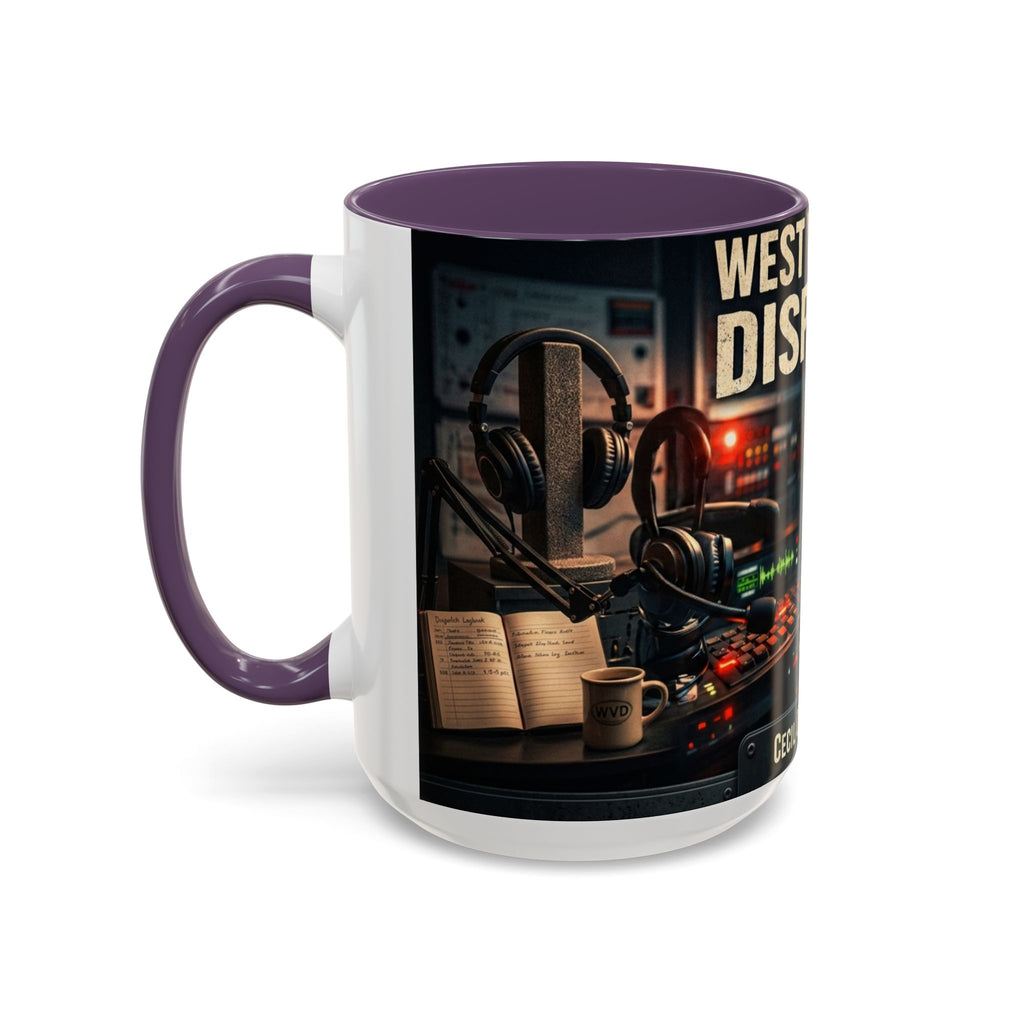 West Virginia Dispatch Accent Coffee Mug: Emergency Dispatch Radio Operator Gift (11/15oz)