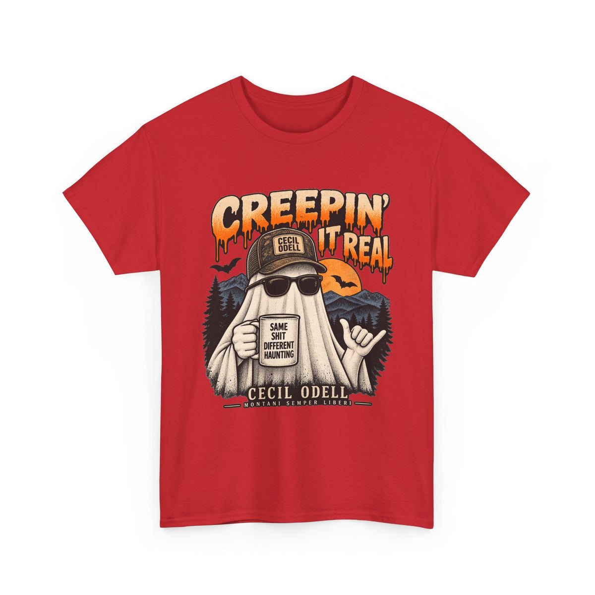 Creepin' It Real Halloween Tee | Cecil Odell