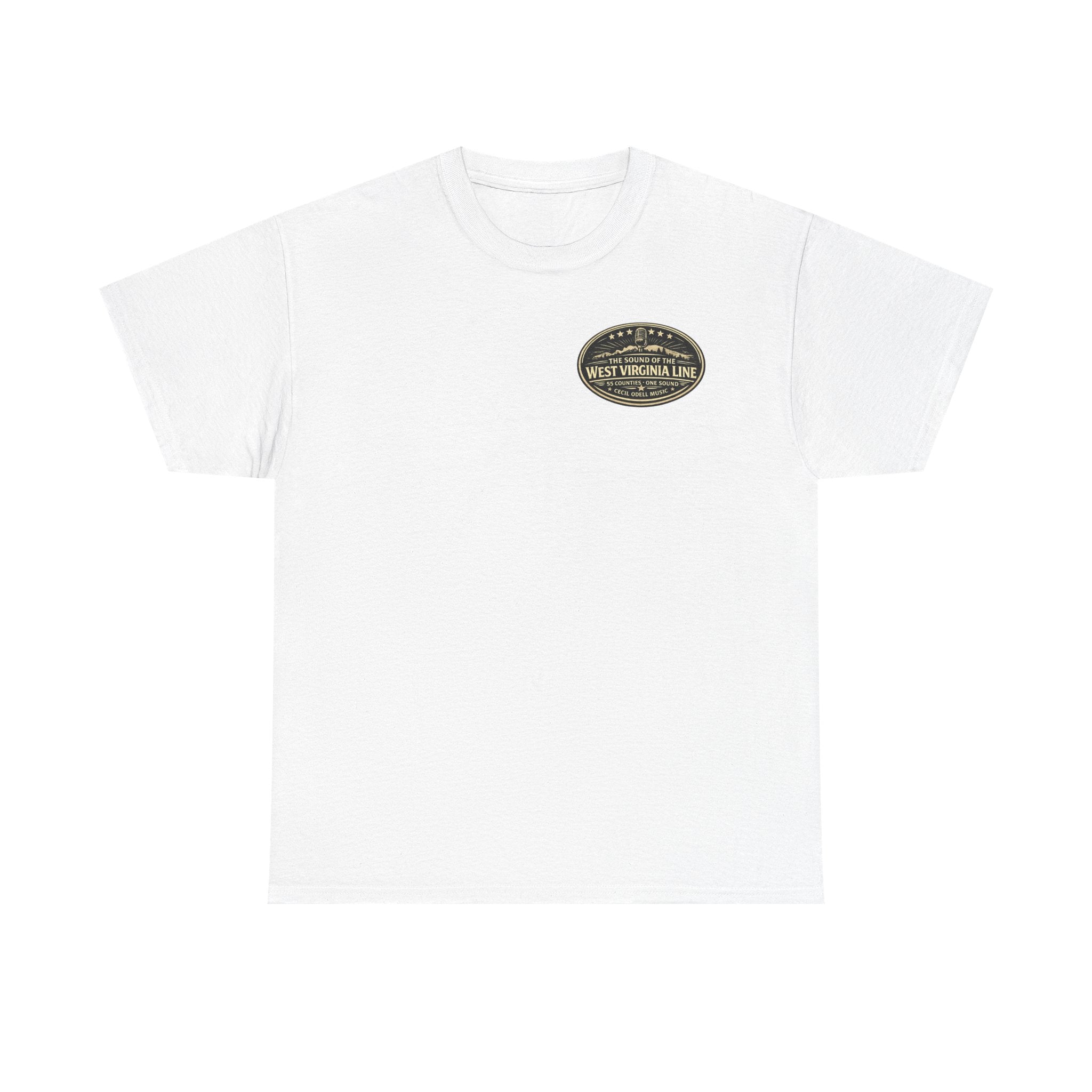 Bradshaw Cecil Odell Tribute Tee: Vintage Appalachian Guitar Poster T-Shirt