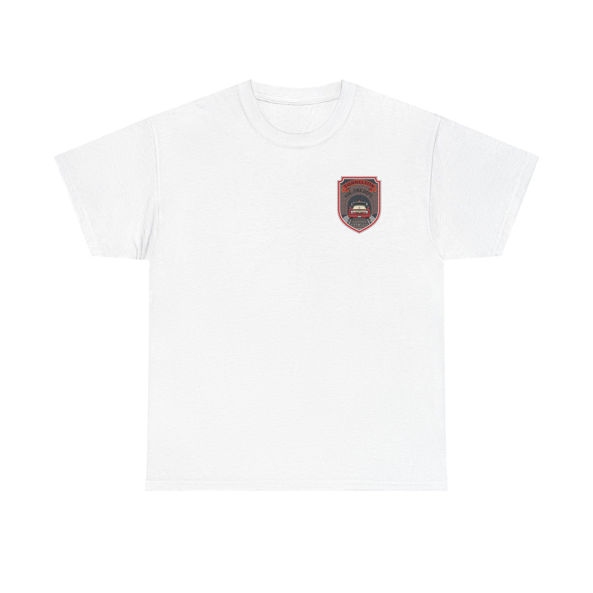 Tunnelton VFD Firetruck Tee: Volunteer Fire Department Fundraiser T-Shirt