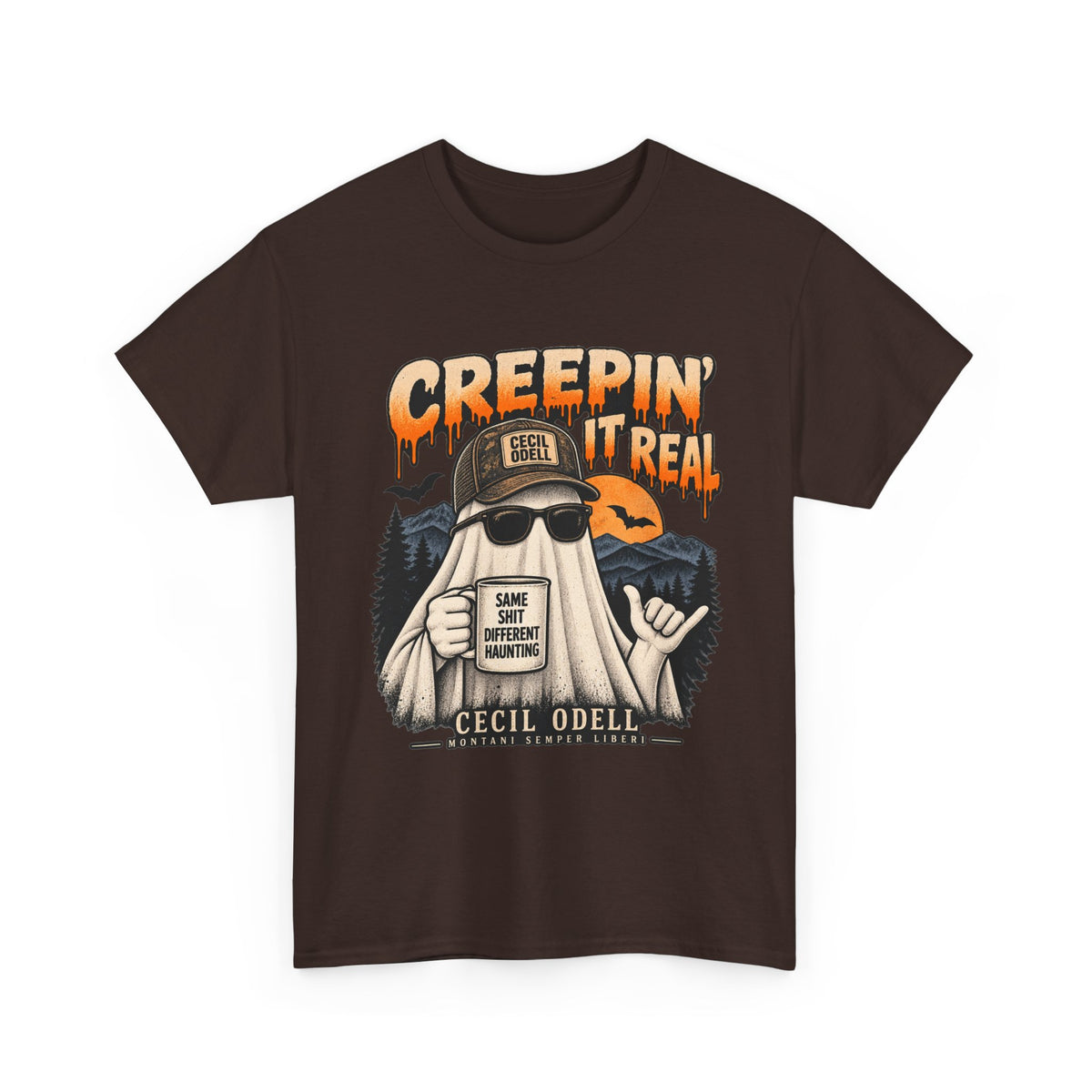 Creepin' It Real Halloween Tee | Cecil Odell