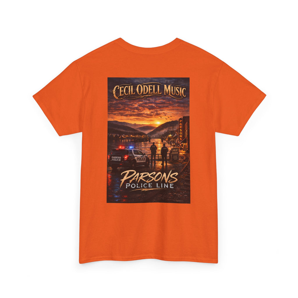 Parsons PD song art shirt