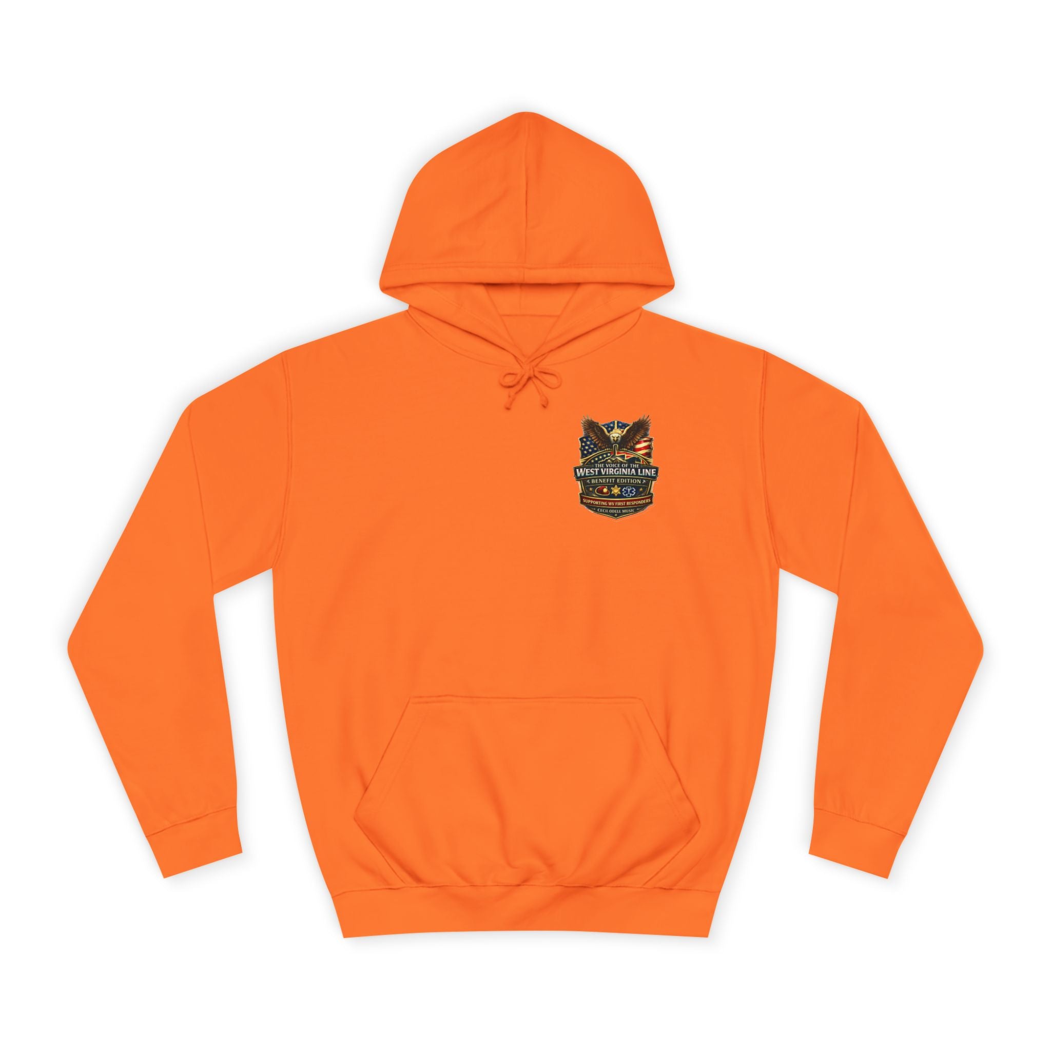 West Virginia Line Badge Hoodie: State & First Responder Tribute