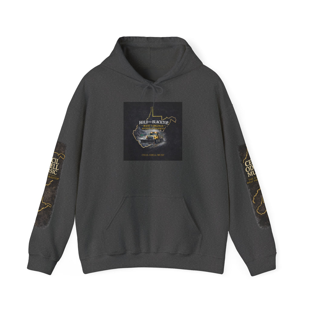 Hoodie: "Hold The Blacktop" Vintage Road Trip Graphic Pullover