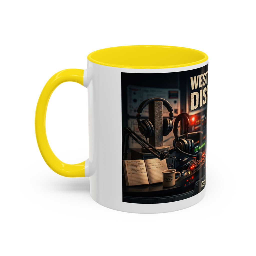 West Virginia Dispatch Accent Coffee Mug: Emergency Dispatch Radio Operator Gift (11/15oz)