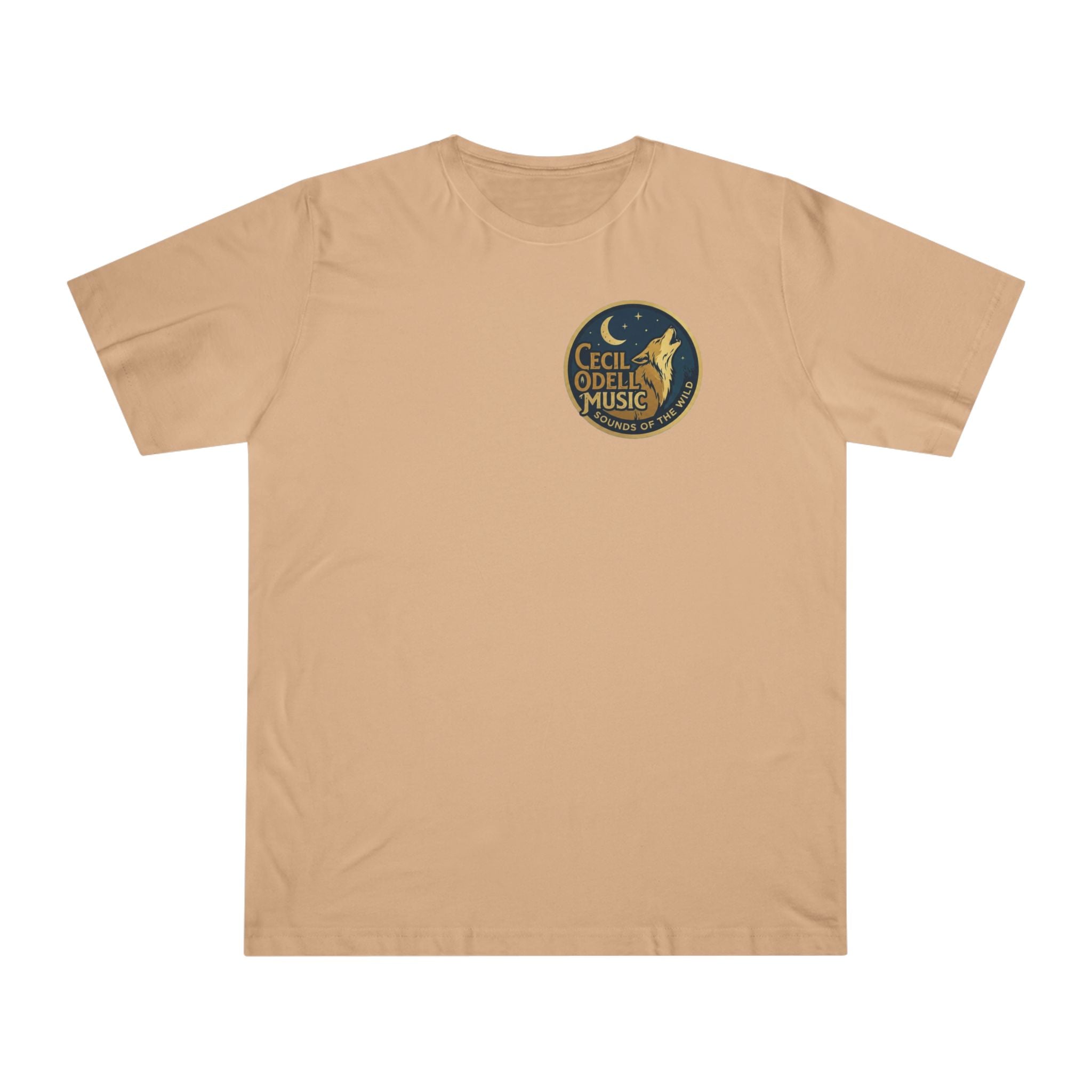 Mountain Made T-Shirt: 'Cecil Odell Music' Scenic Back Print
