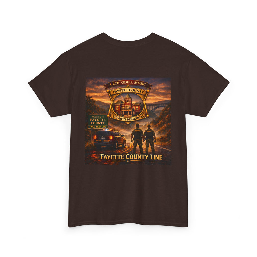 T-Shirt: Fayette County Line Album Art Tee