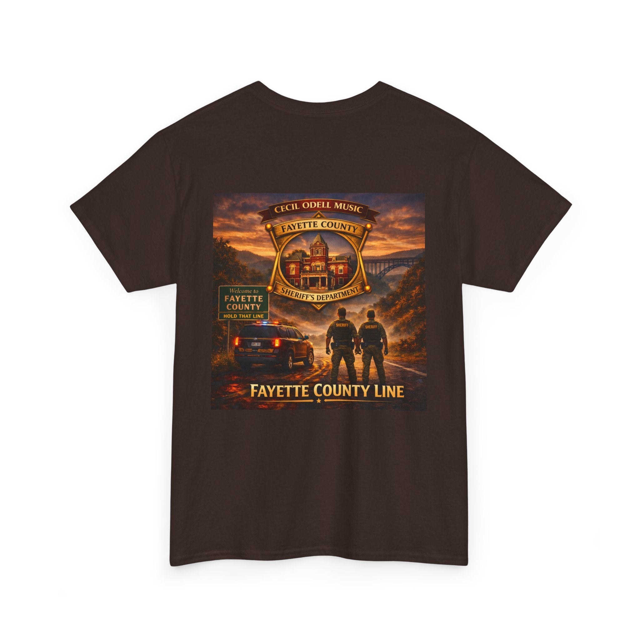 T-Shirt: Fayette County Line Album Art Tee