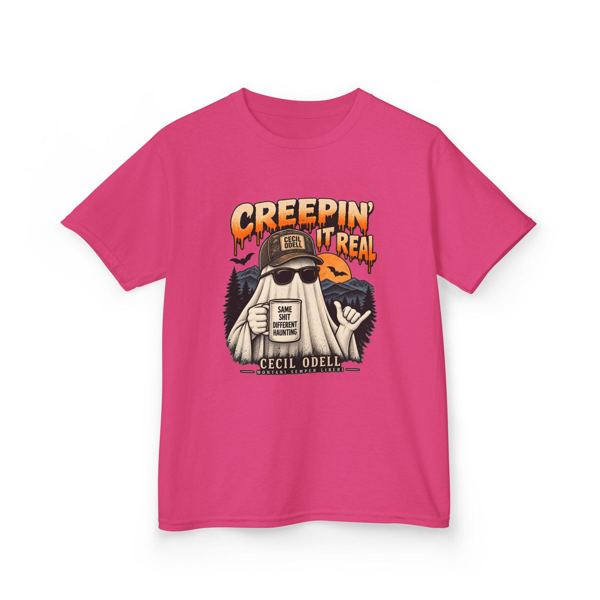 Creepin' It Real Kids Halloween Tee | Cecil Odell