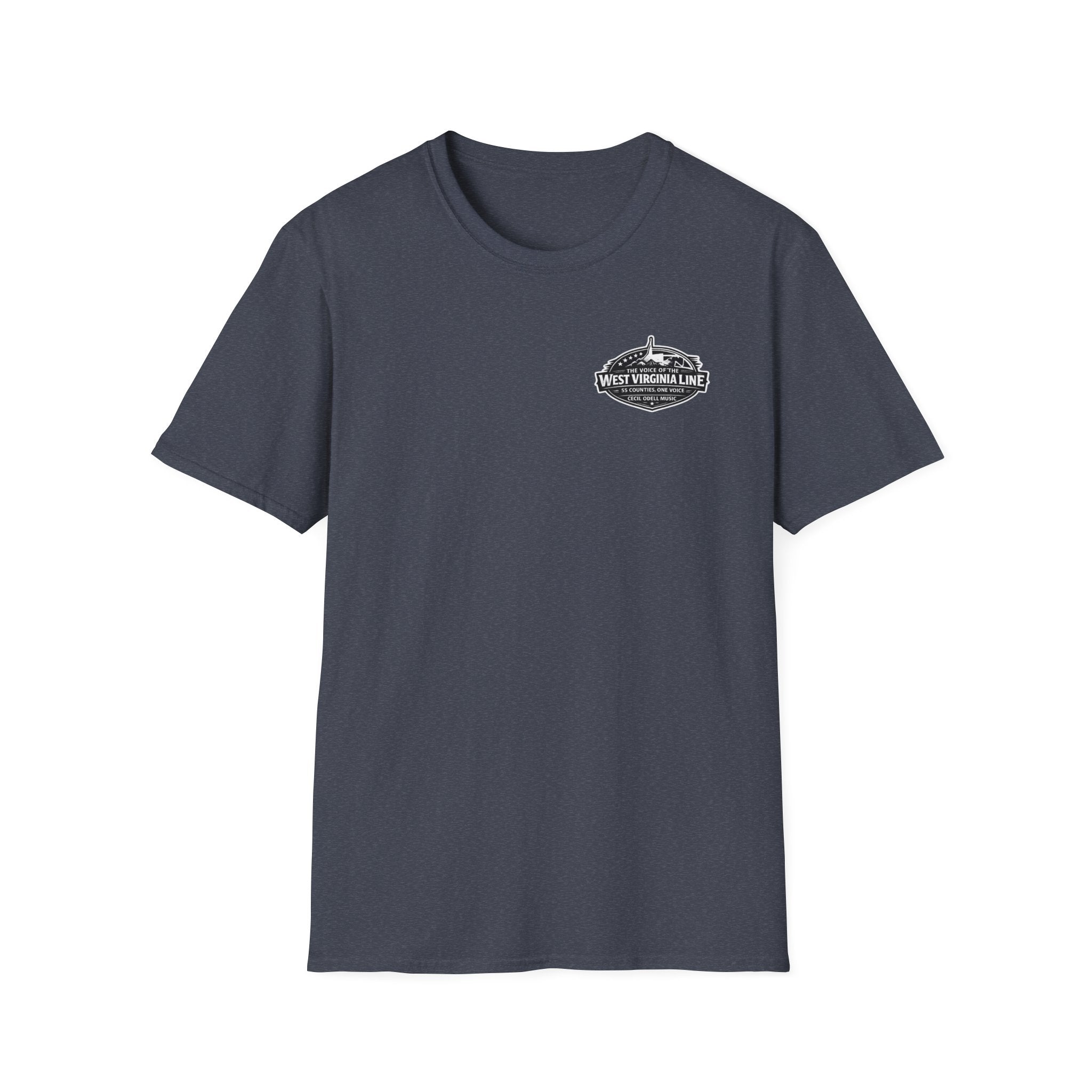 West Virginia Home T-Shirt: "Cecil Odell" Vintage Mountain Music Tee