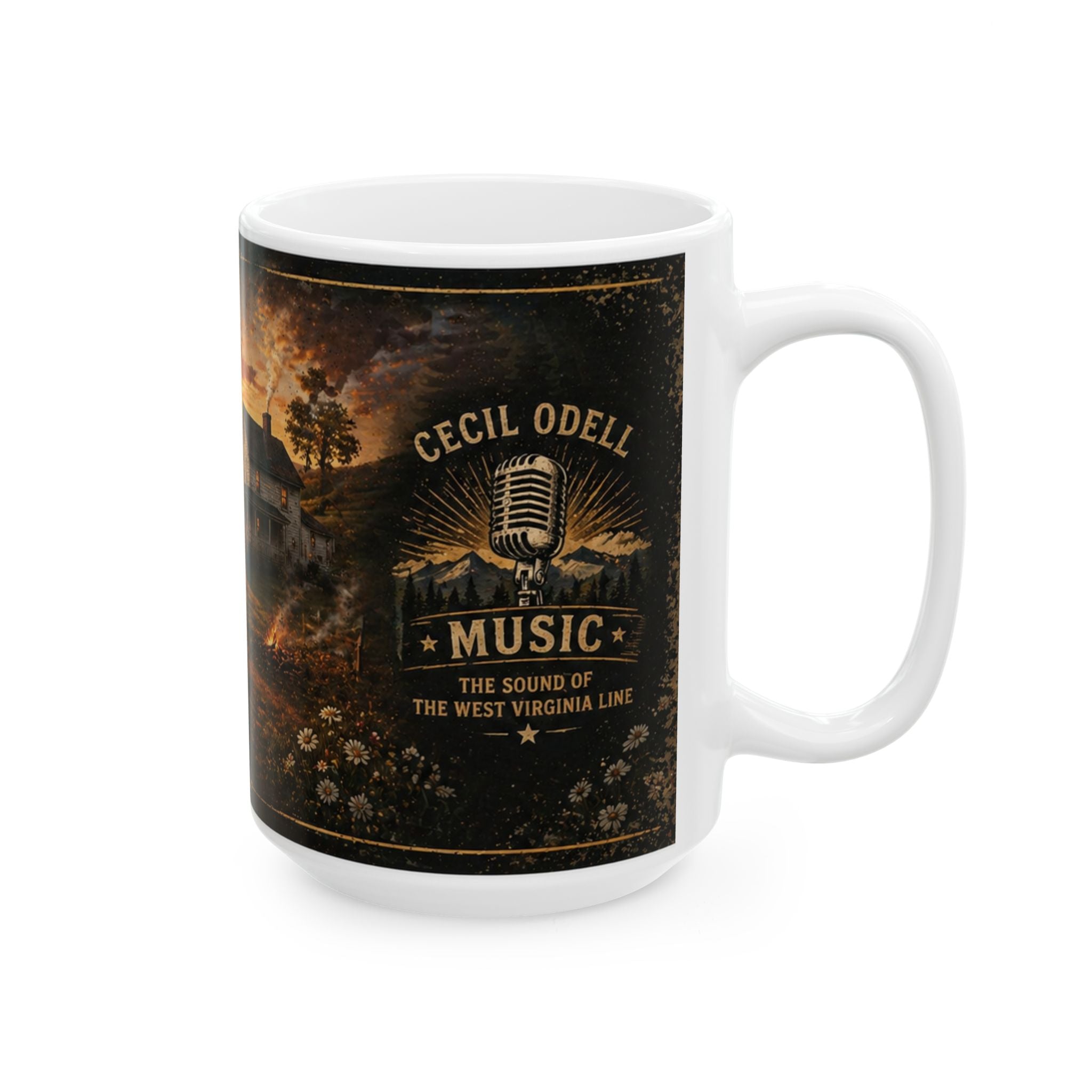 Grandma's Farm Mug - West Union West Virginia Rustic Country Coffee Cup