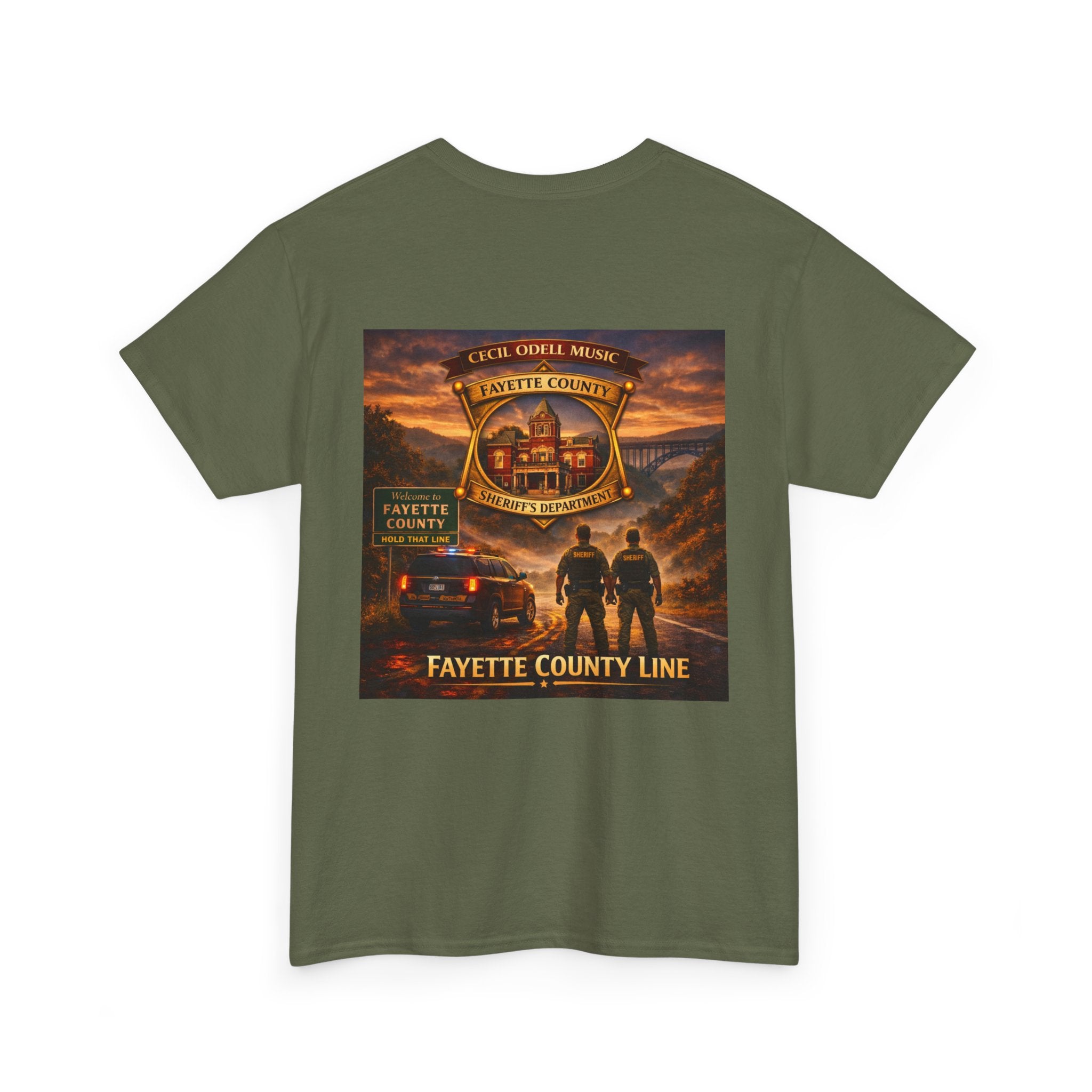 T-Shirt: Fayette County Line Album Art Tee