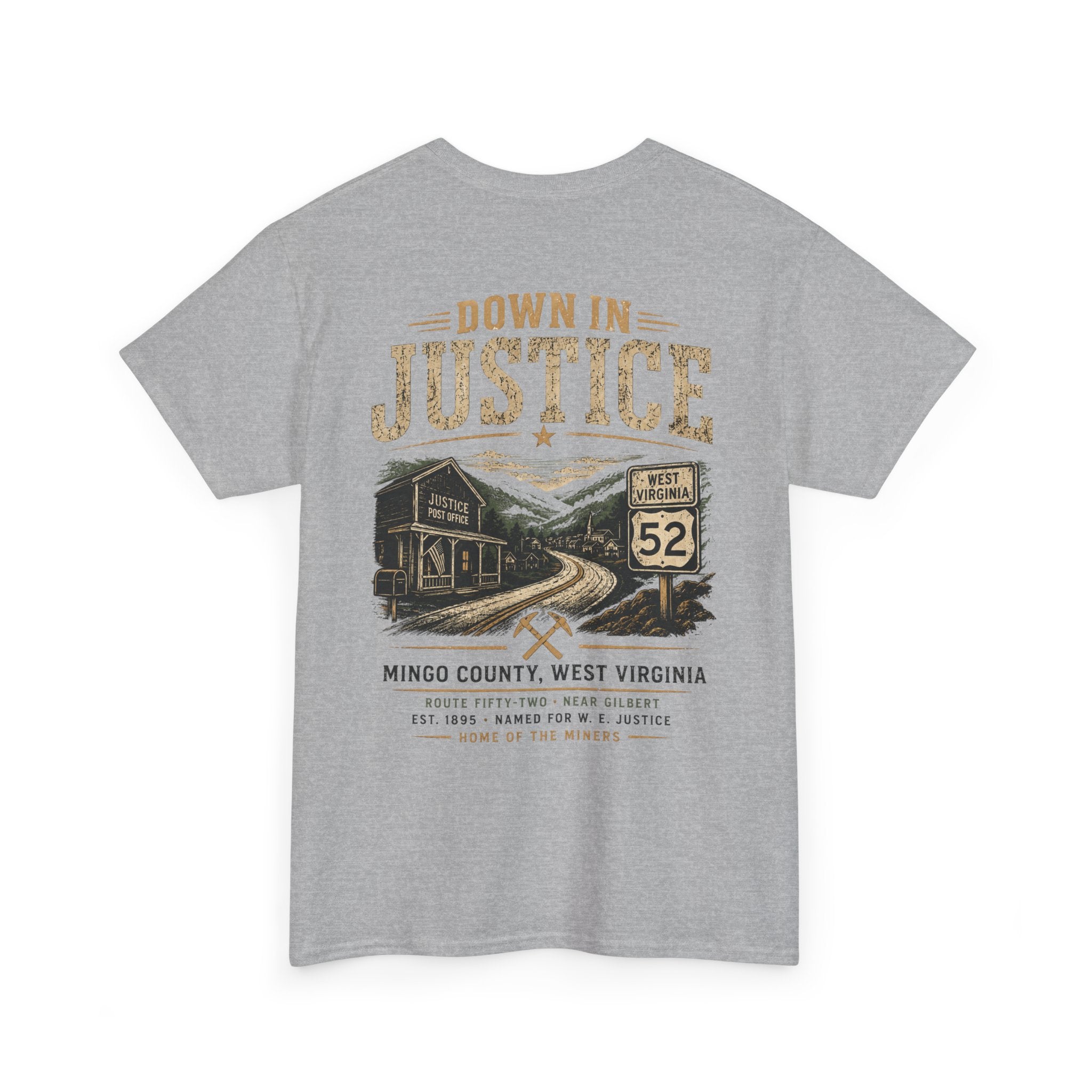 T-Shirt — "Down in Justice"