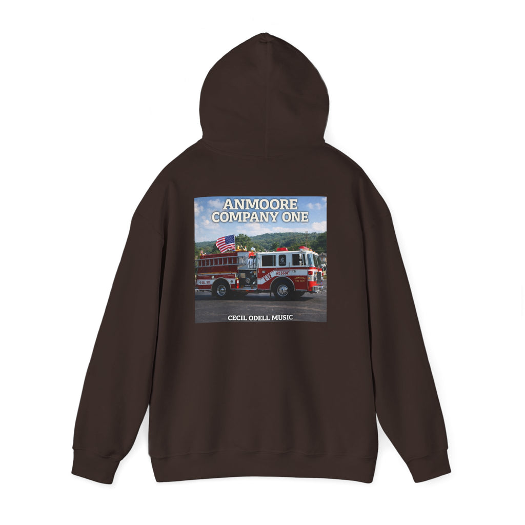 West Virginia Line Firetruck Hoodie: "The Sound of the West Virginia Line" Tribute Sweatshirt