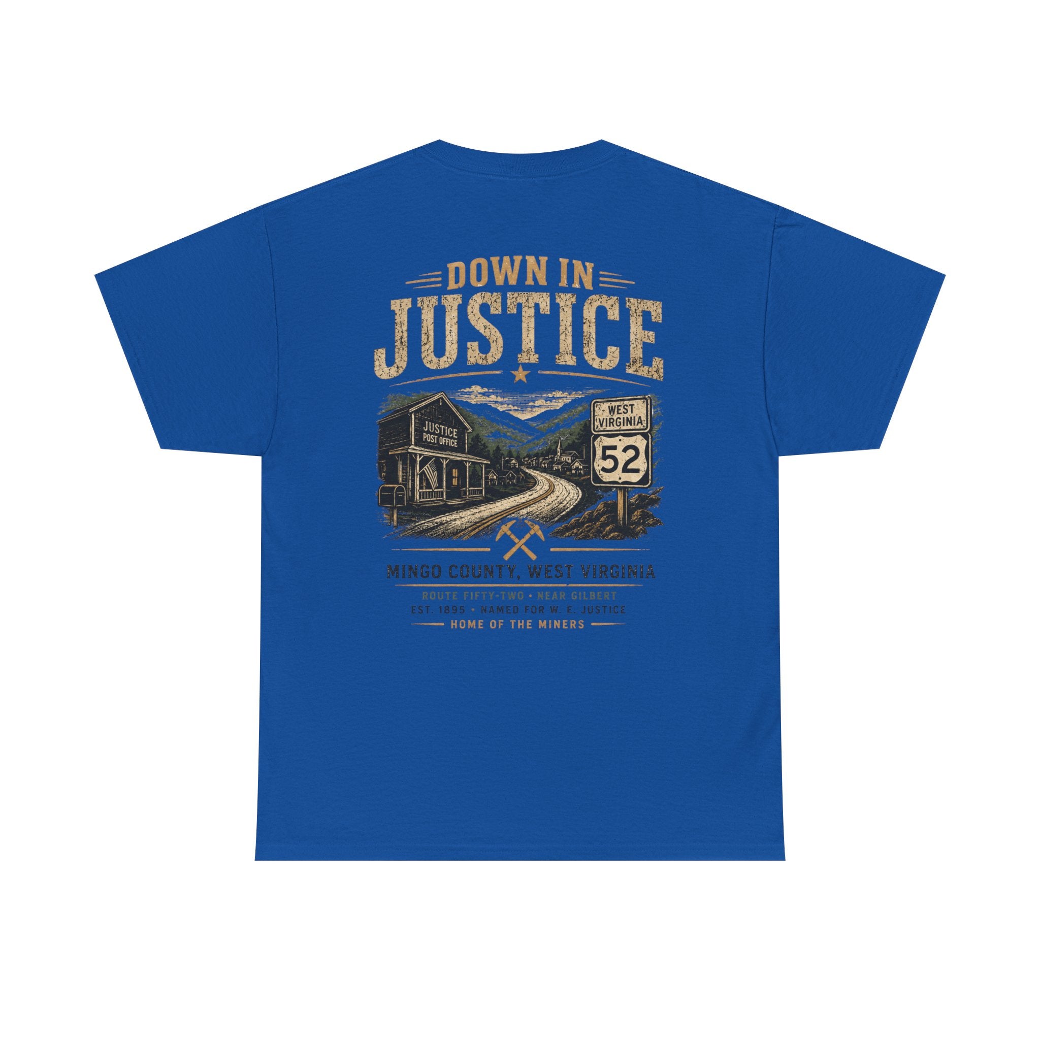 T-Shirt — "Down in Justice"