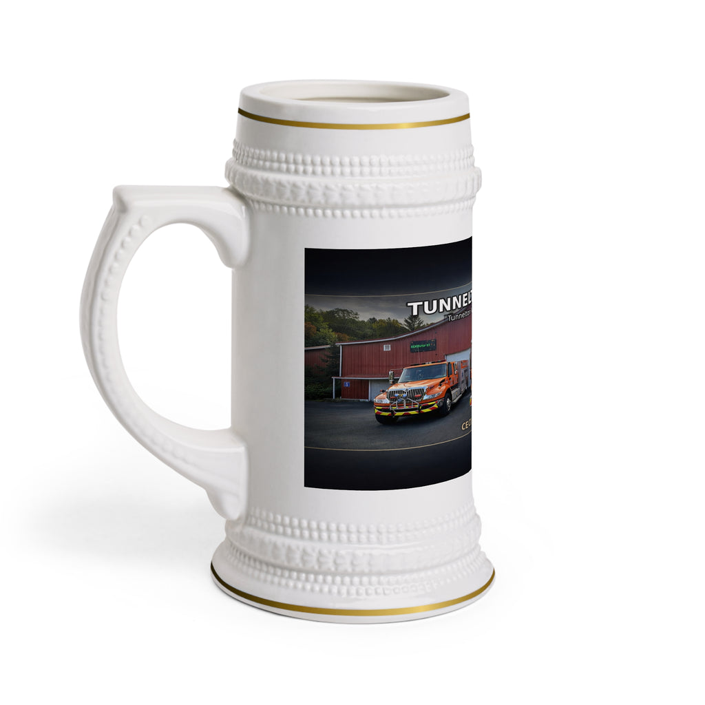 Tunnelton VFD Line Beer Stein: Fire Department Tribute Mug