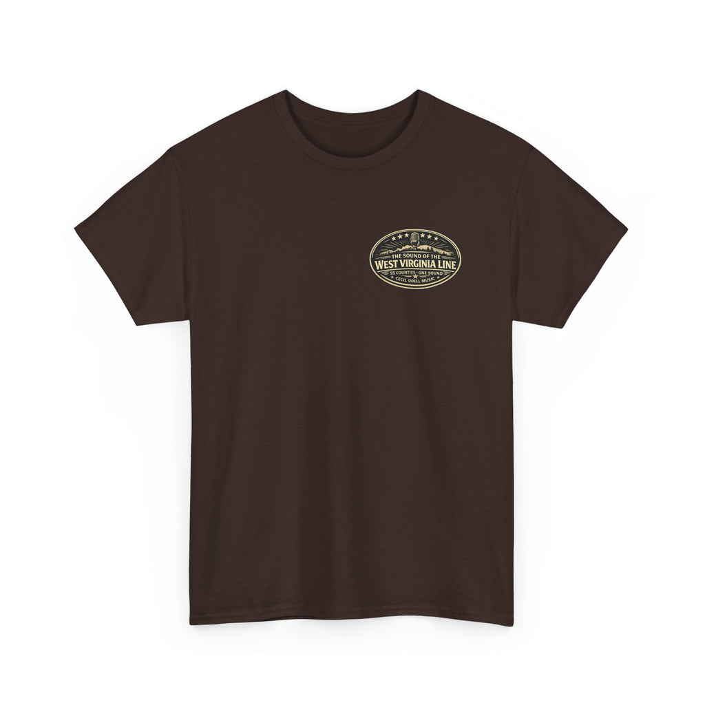 Album Art T‑Shirt: "Yellow Through The Hills" Vintage Roadtrip Tee