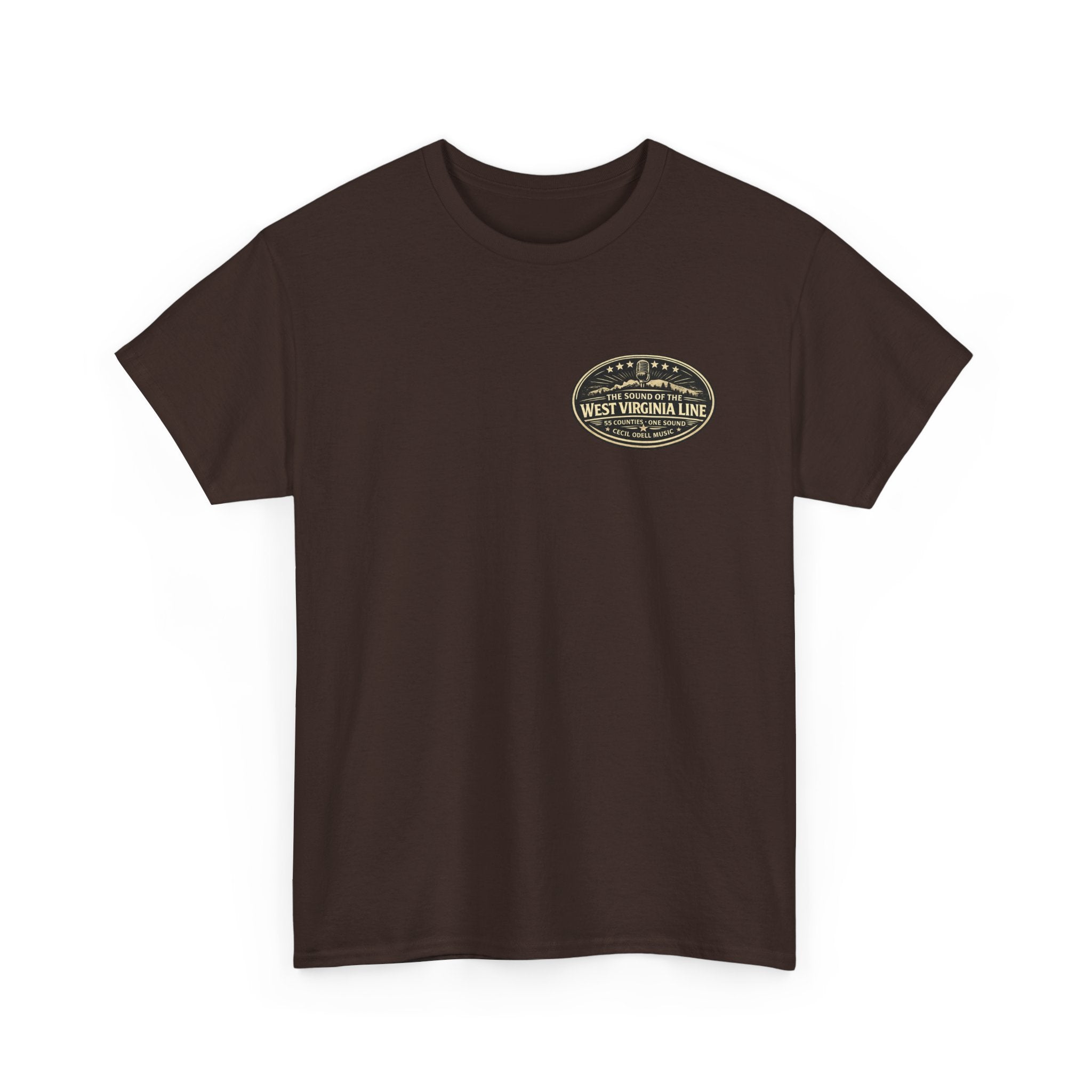 Album Art T‑Shirt: "Yellow Through The Hills" Vintage Roadtrip Tee