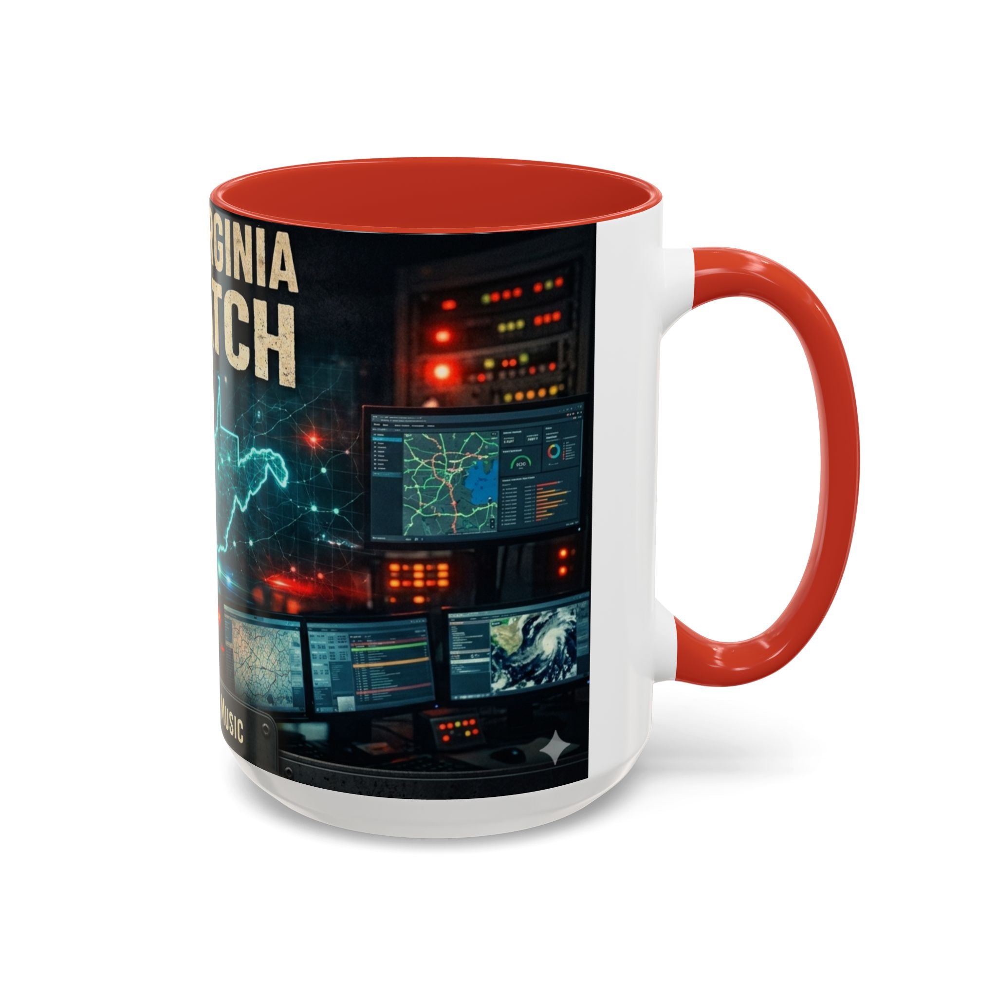 West Virginia Dispatch Accent Coffee Mug: Emergency Dispatch Radio Operator Gift (11/15oz)