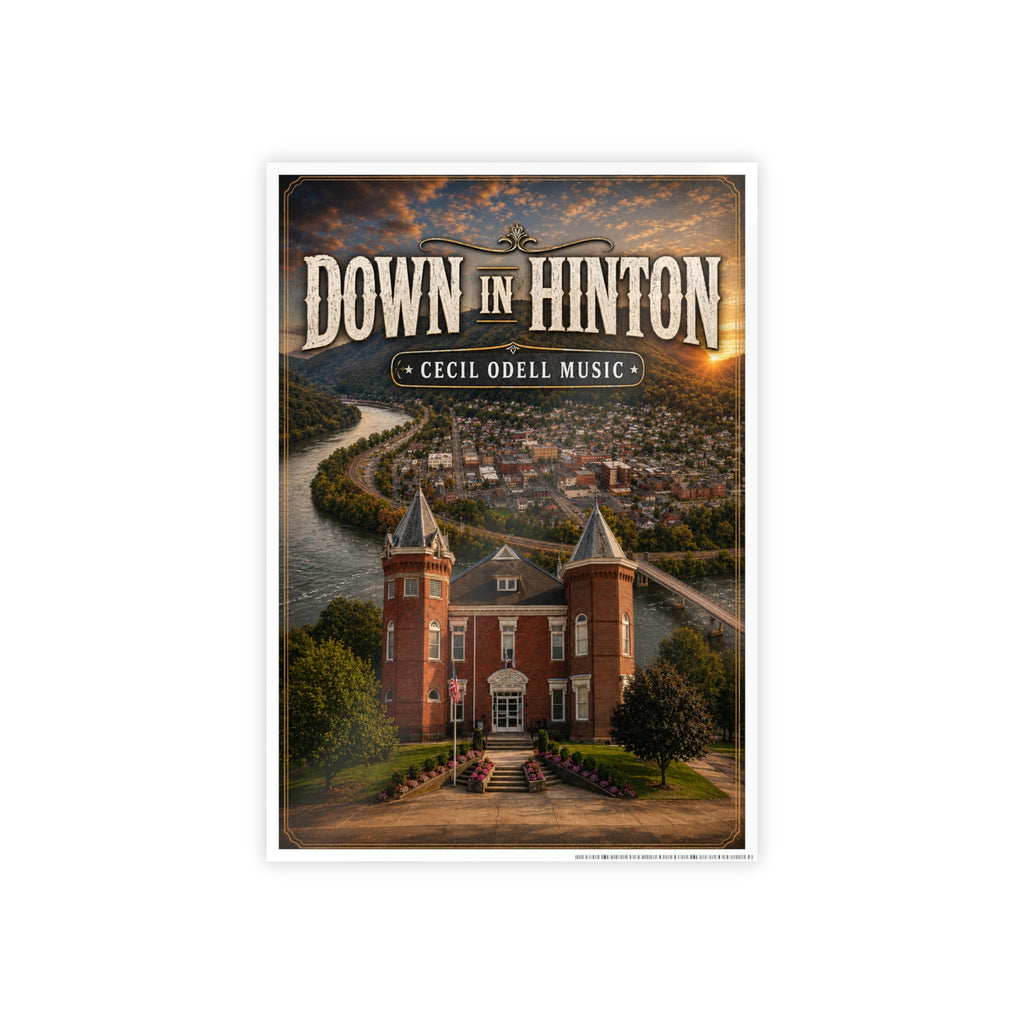 Down in Hinton Gloss Poster