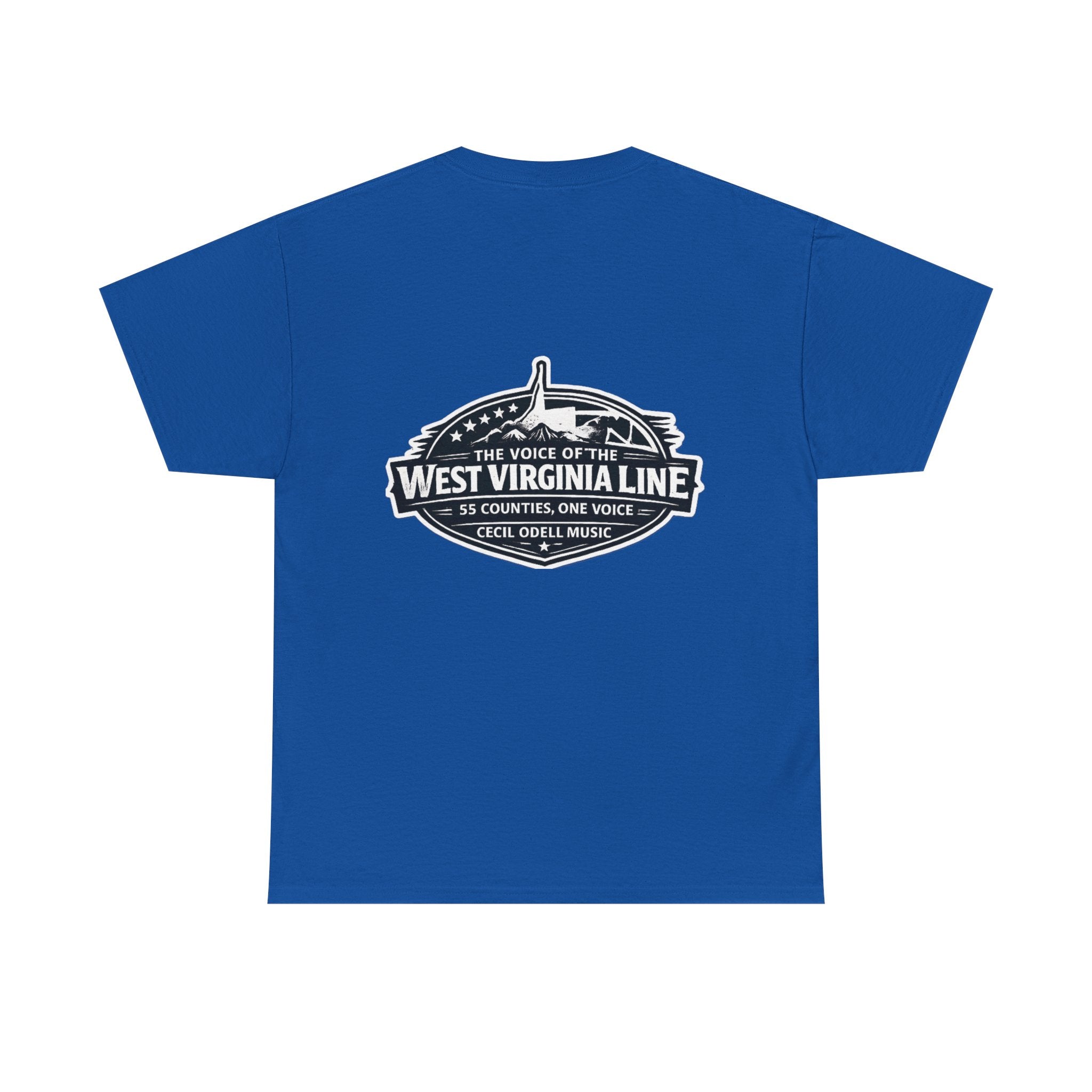 West Virginia Line Tee: 'The Voice of the West Virginia Line' Graphic T-Shirt