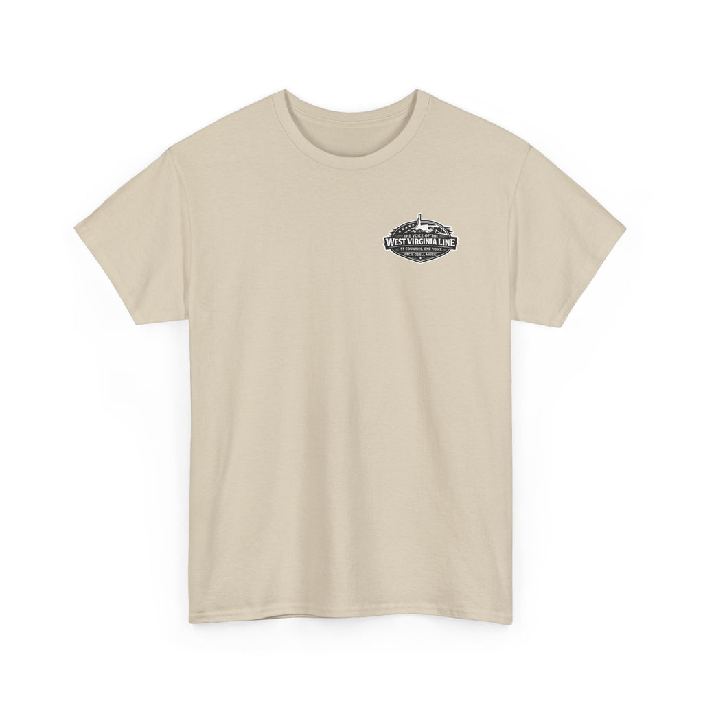 Greenbrier County Line Concert Tee: Vintage Live Music Poster Shirt