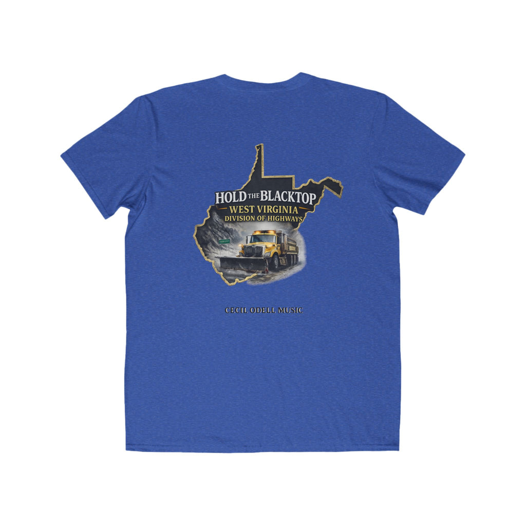 West Virginia Map T‑Shirt: "Hold the Blacktop" Vintage Truck Graphic Tee