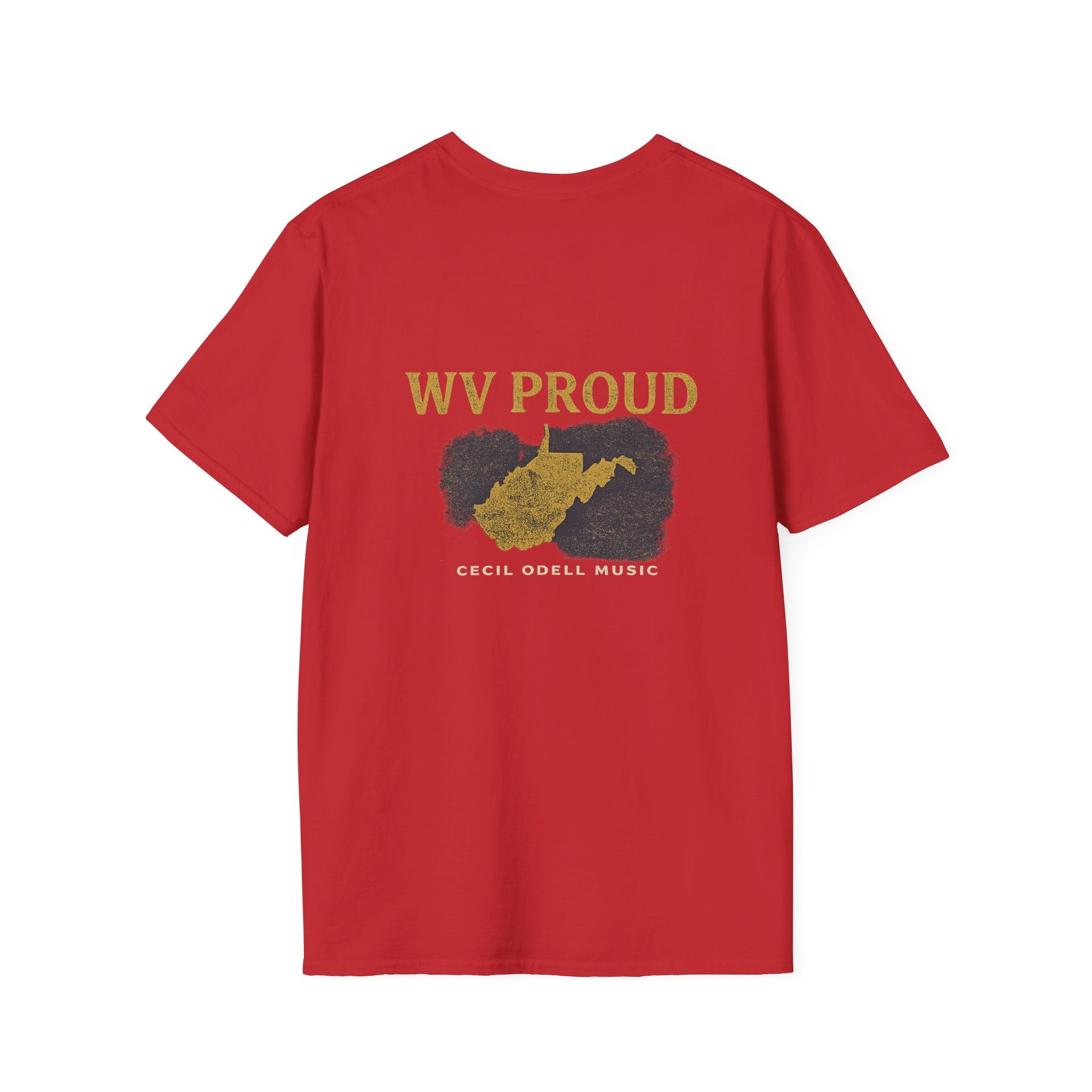 WV Proud T-Shirt: West Virginia State Outline Tee