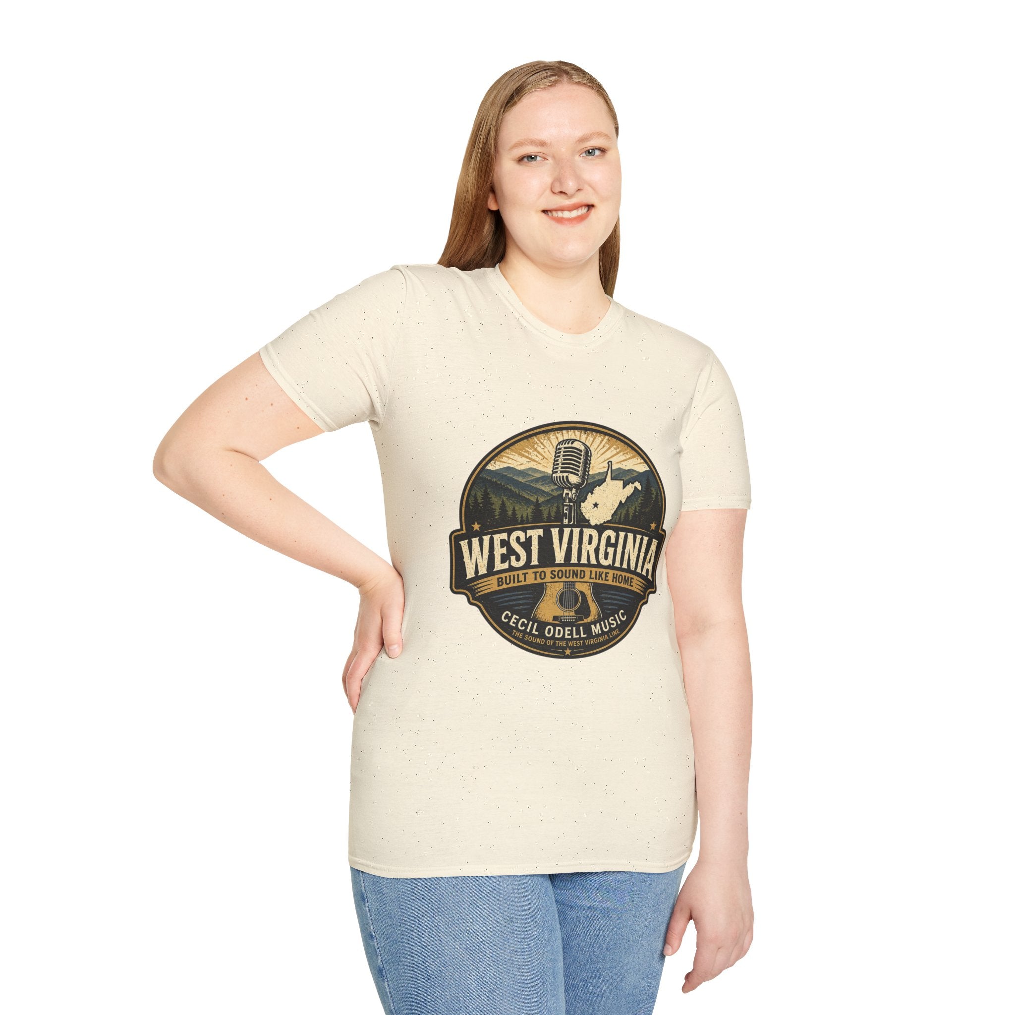 Grandma's Farm T-Shirt: West Union West Virginia Rustic Country Tee