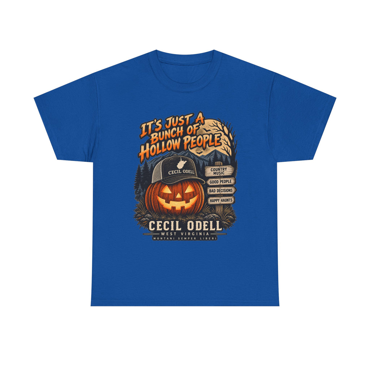 It's Just a Bunch of Hollow People Halloween Tee | Cecil Odell