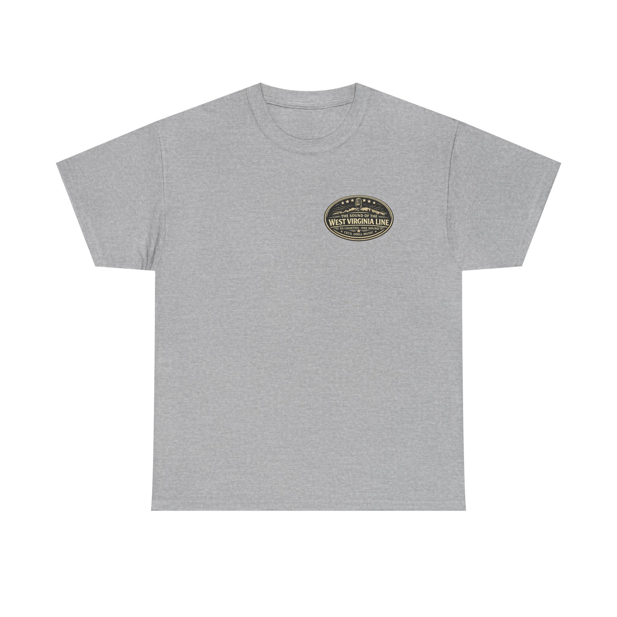 Wayne VFD Line Graphic Tee: Retro Firefighter Poster Shirt