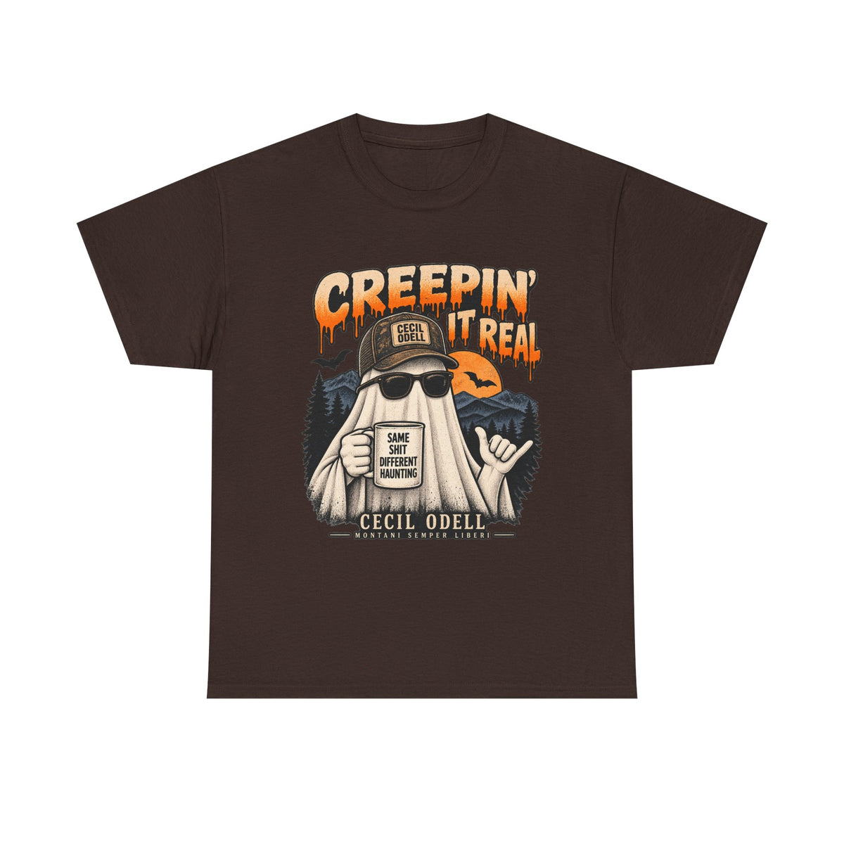 Creepin' It Real Halloween Tee | Cecil Odell
