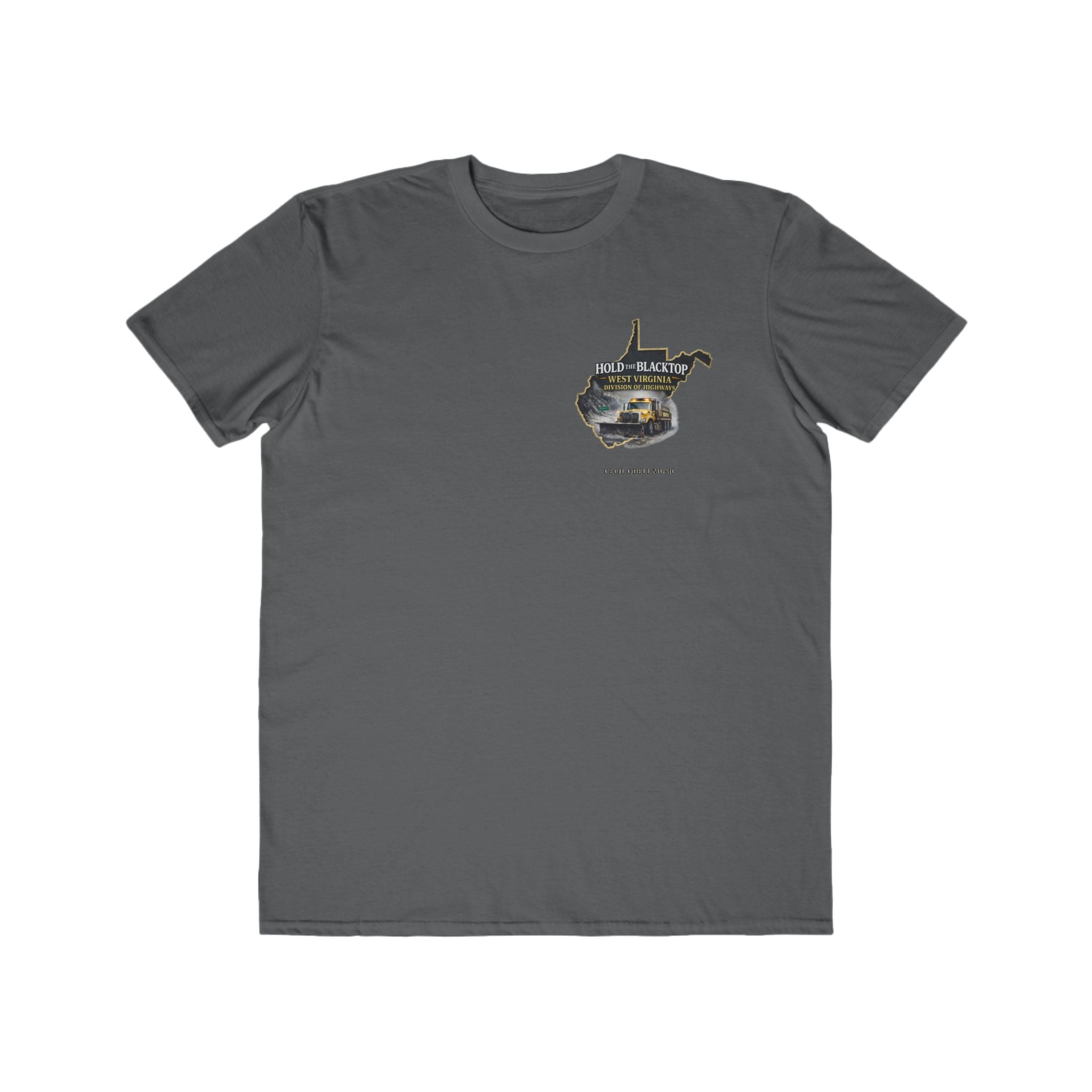 West Virginia Map T‑Shirt: "Hold the Blacktop" Vintage Truck Graphic Tee