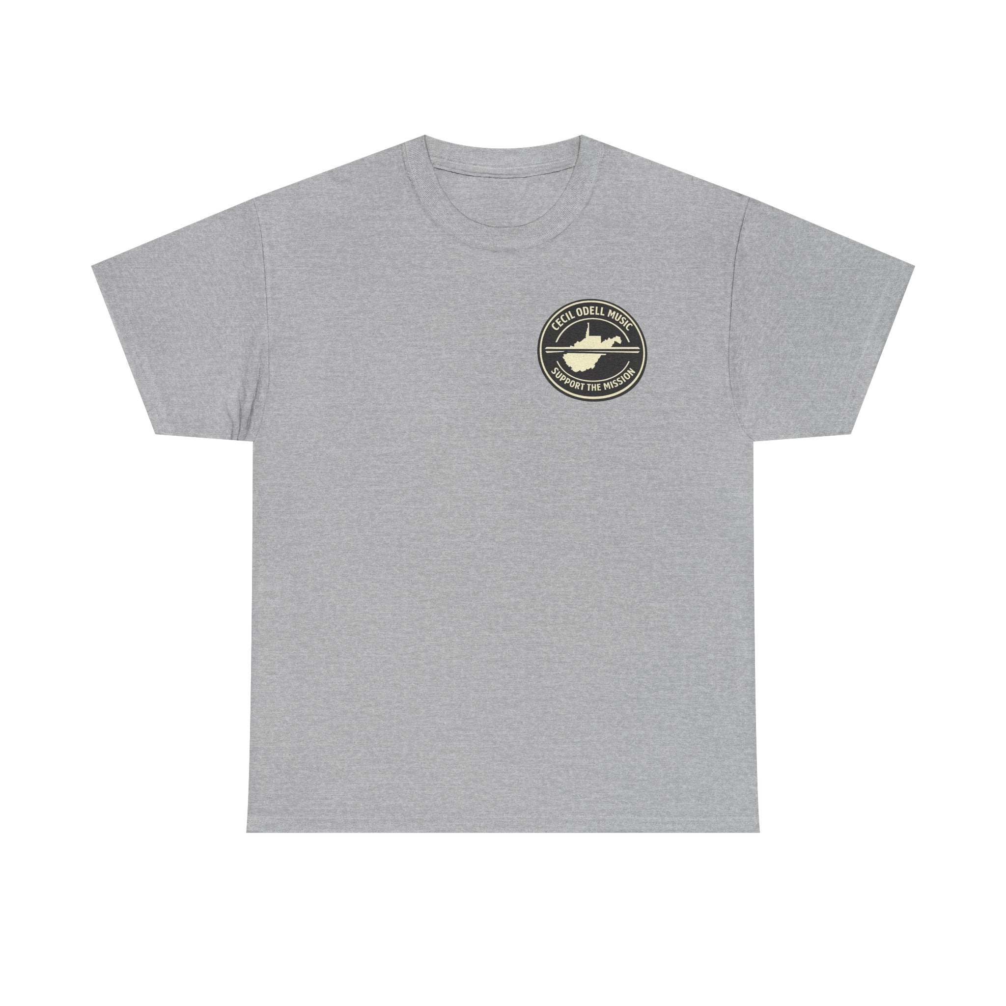 Cecil Odell Music Support the Mission T-Shirt