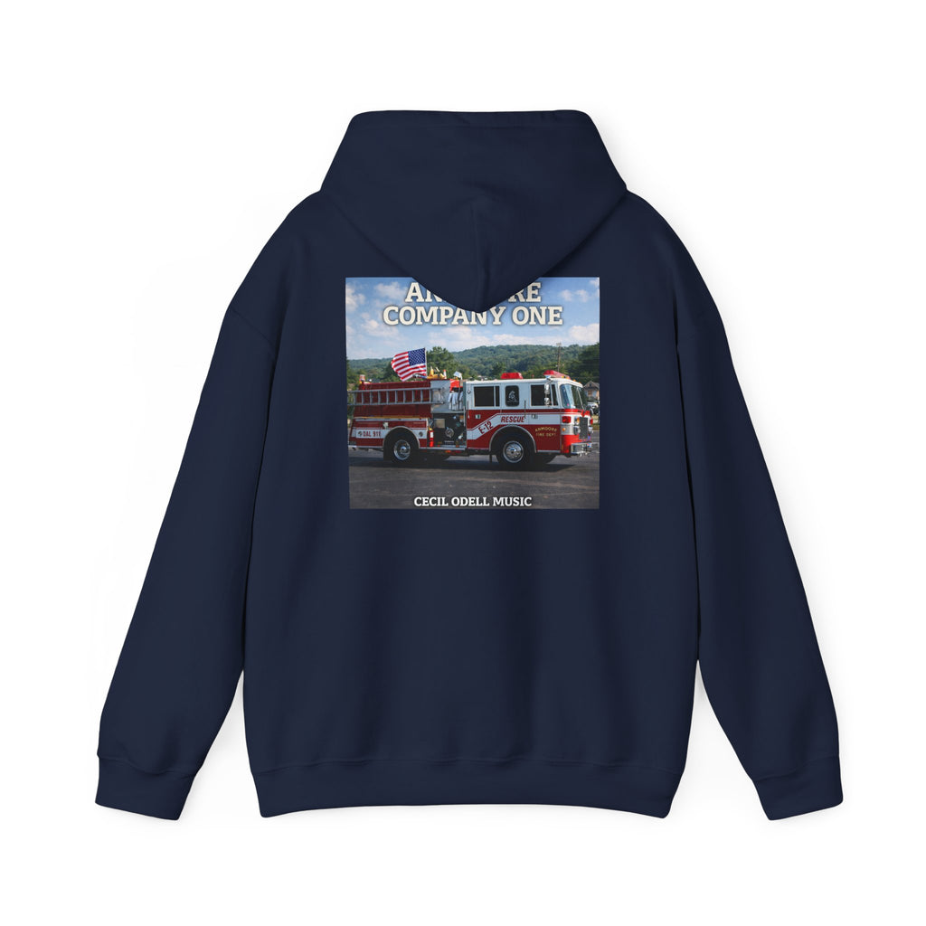 West Virginia Line Firetruck Hoodie: "The Sound of the West Virginia Line" Tribute Sweatshirt